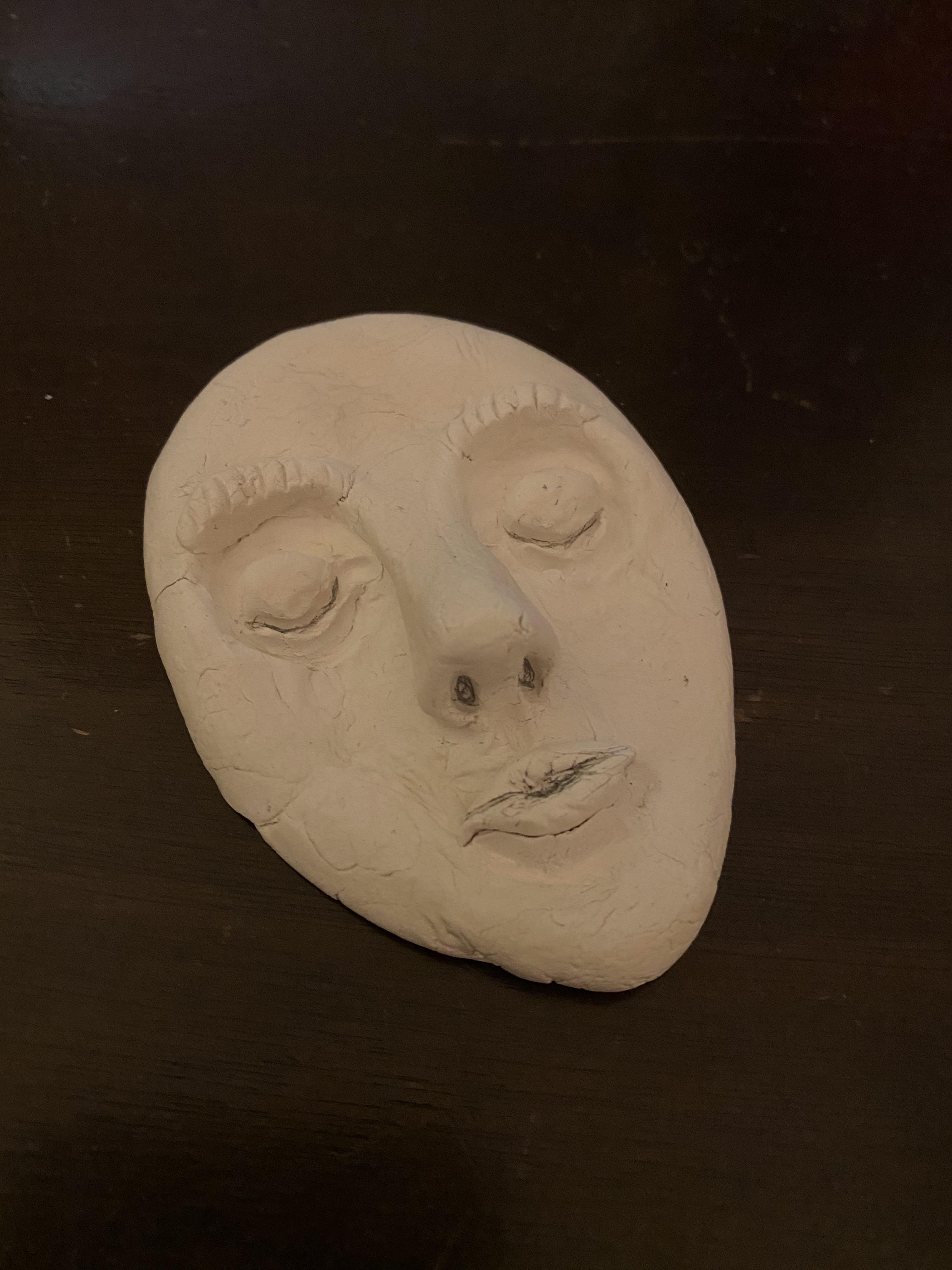 [Self] first sculpture using air dry clay r/Sculpture