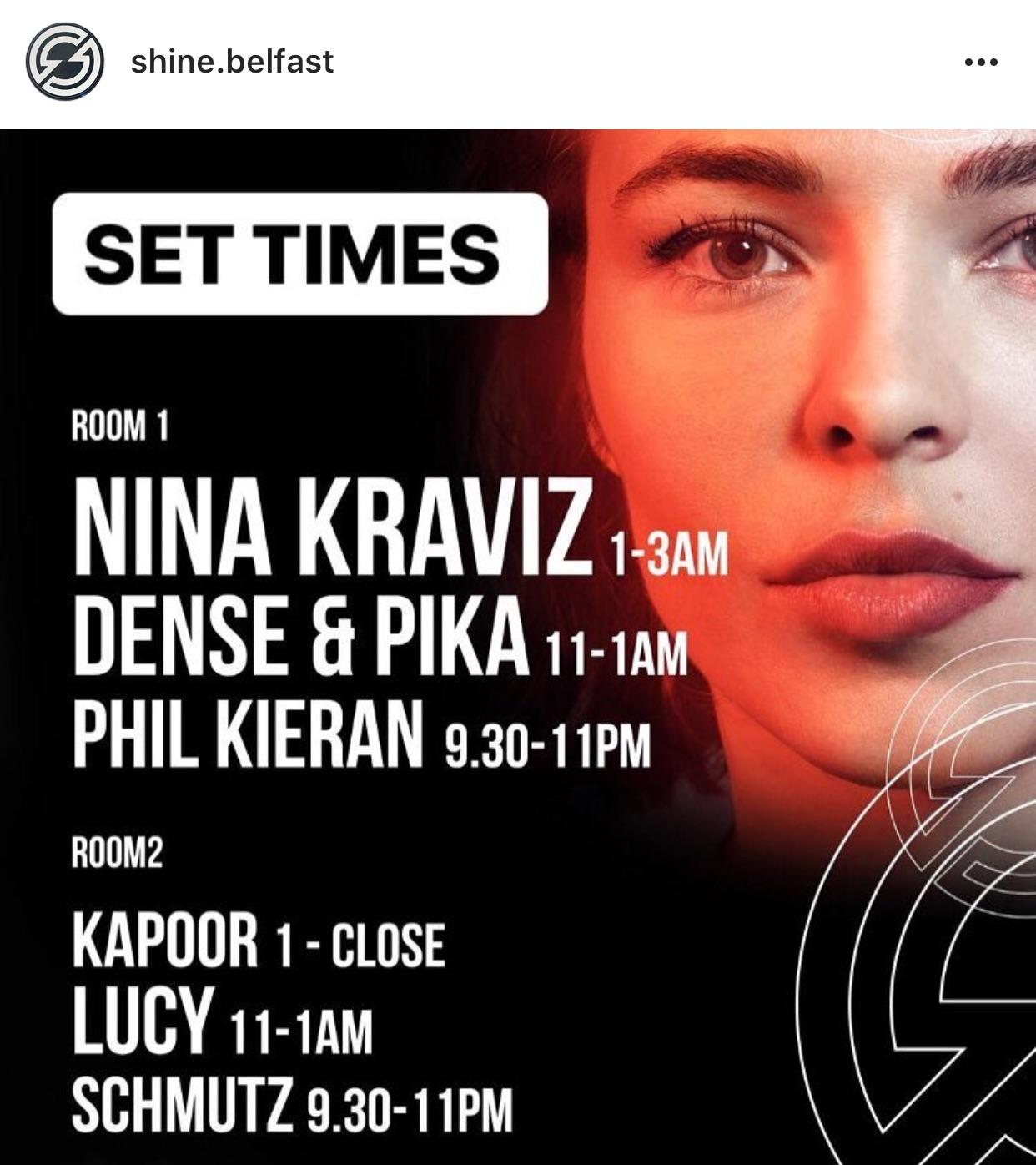 Couldn’t go to AVA Festival in Belfast due to work commitments, but