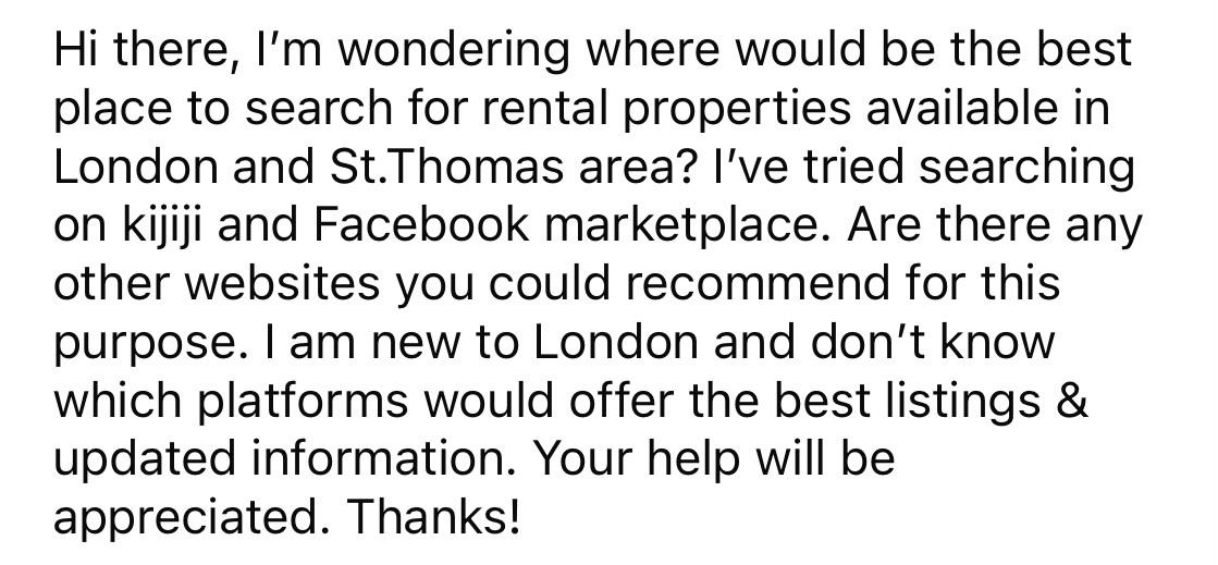 Best place to find rental properties in London & St.Thomas r