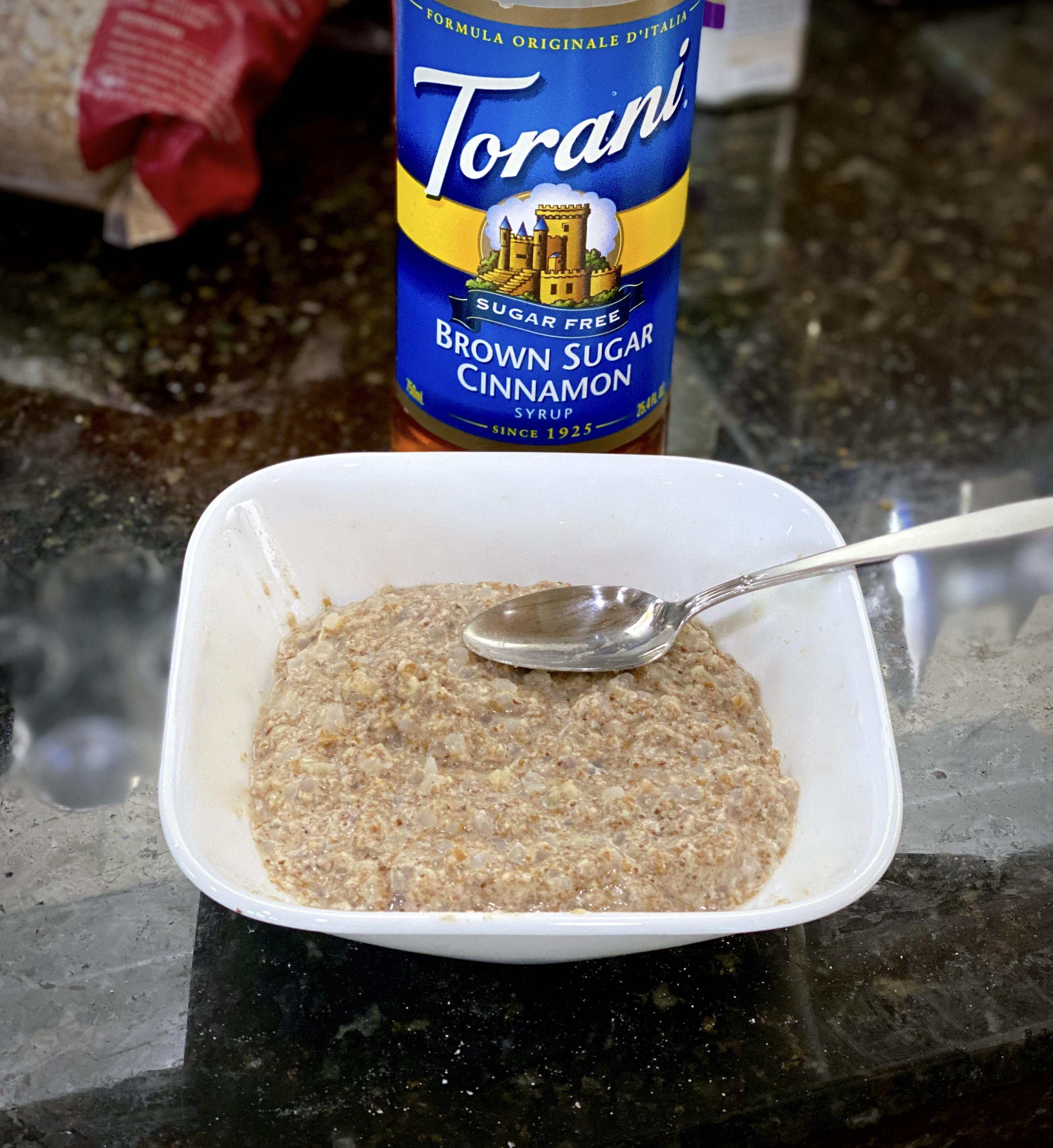Volumized "Oatmeal" (without the oats) — 65 calories Volumeeating