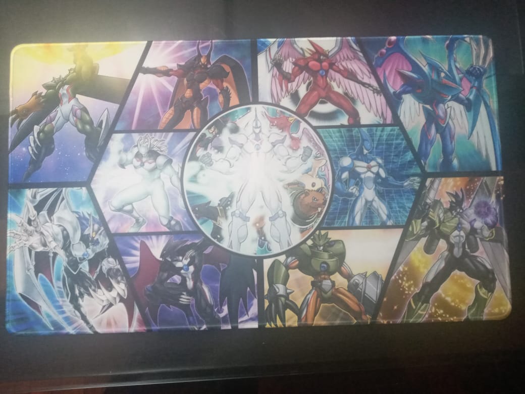 My Neos/NeoSpacian custom playmat my favorite archetype r/yugioh