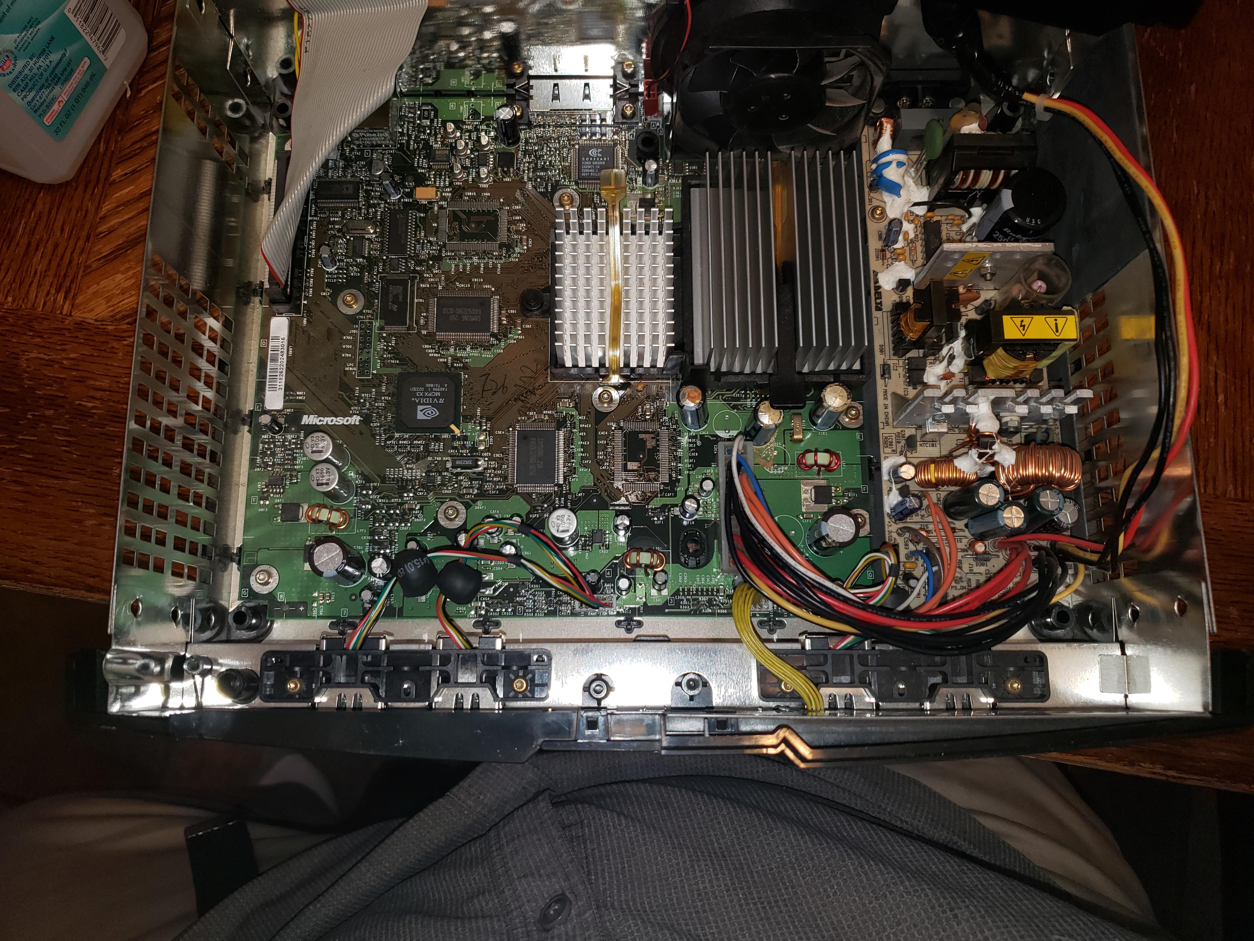 Capacitors blew on my original xbox. r/originalxbox