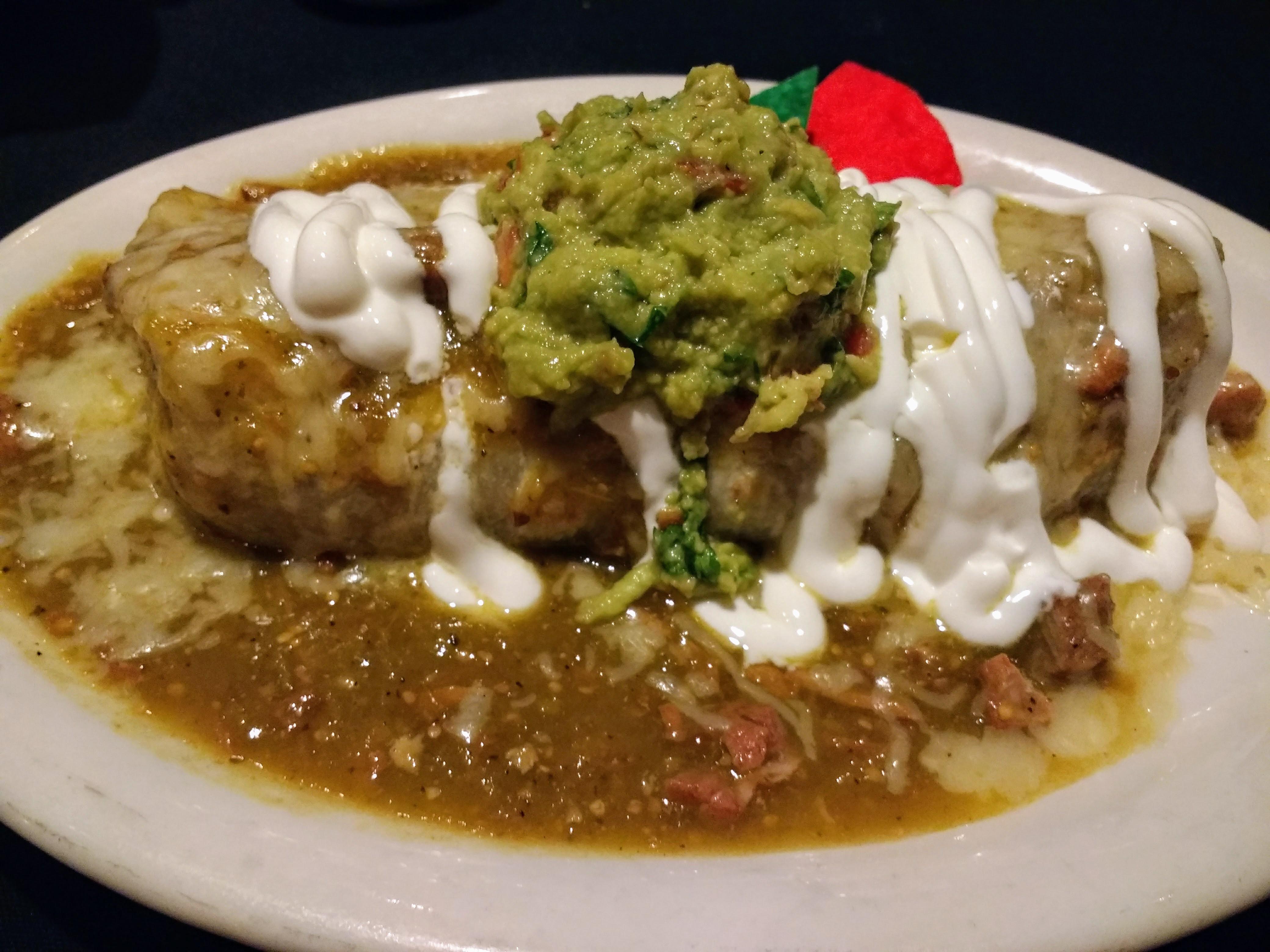 [I Ate] Chile Verde Burrito r/food