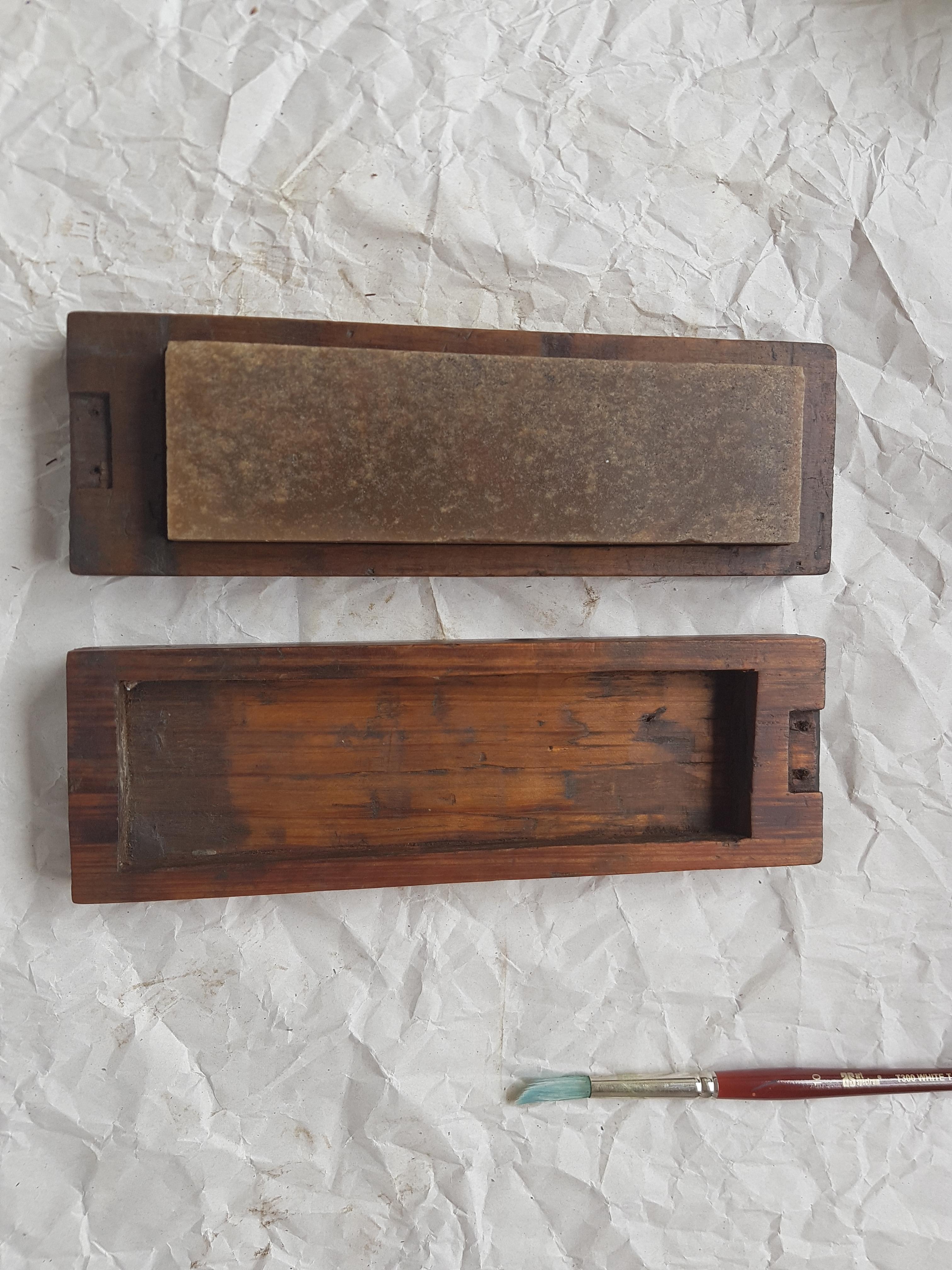 My new (old) Arkansas stone trying out natural oilstones for