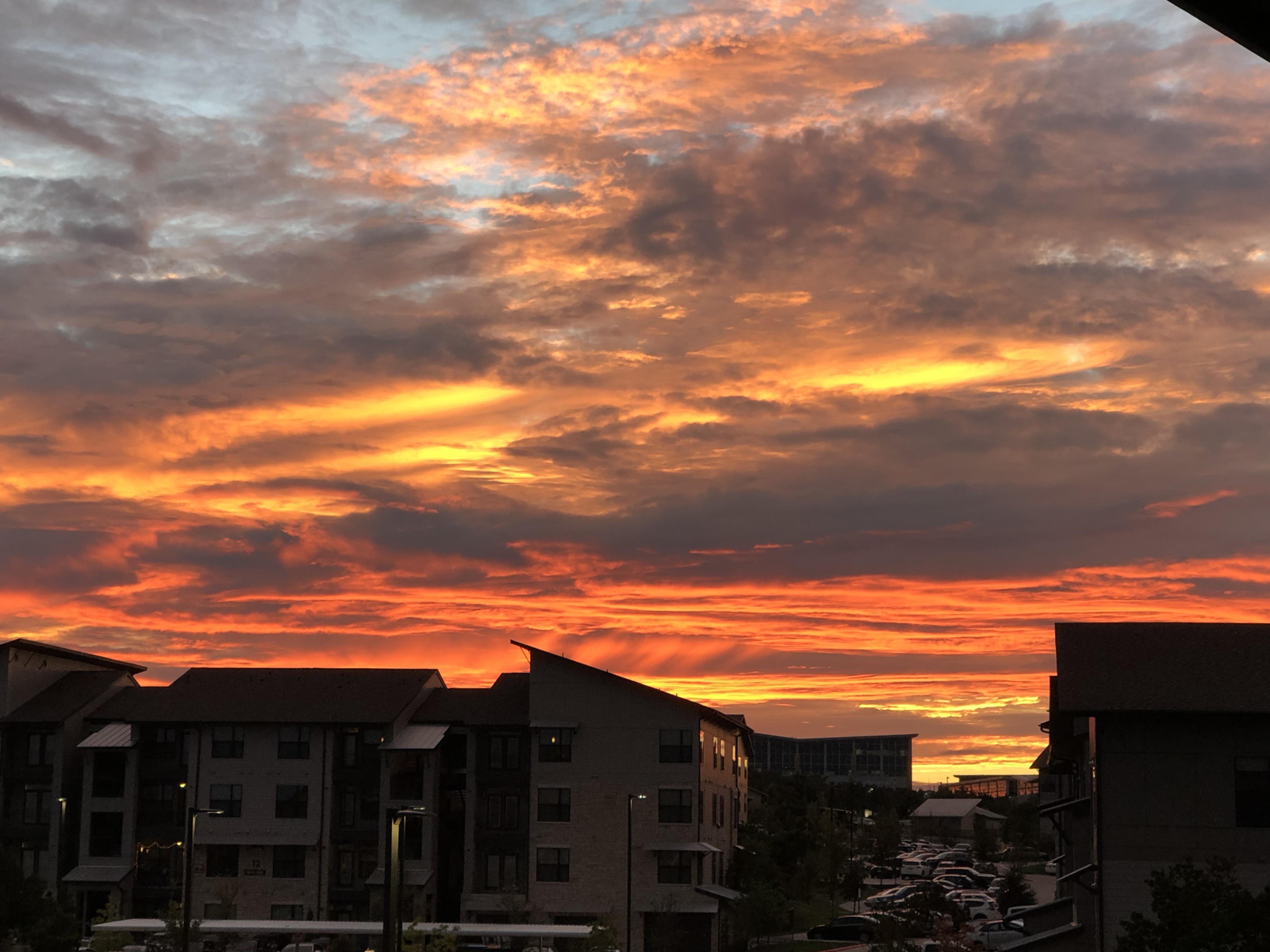 Amazing sunset tonight! (No filters) r/Austin