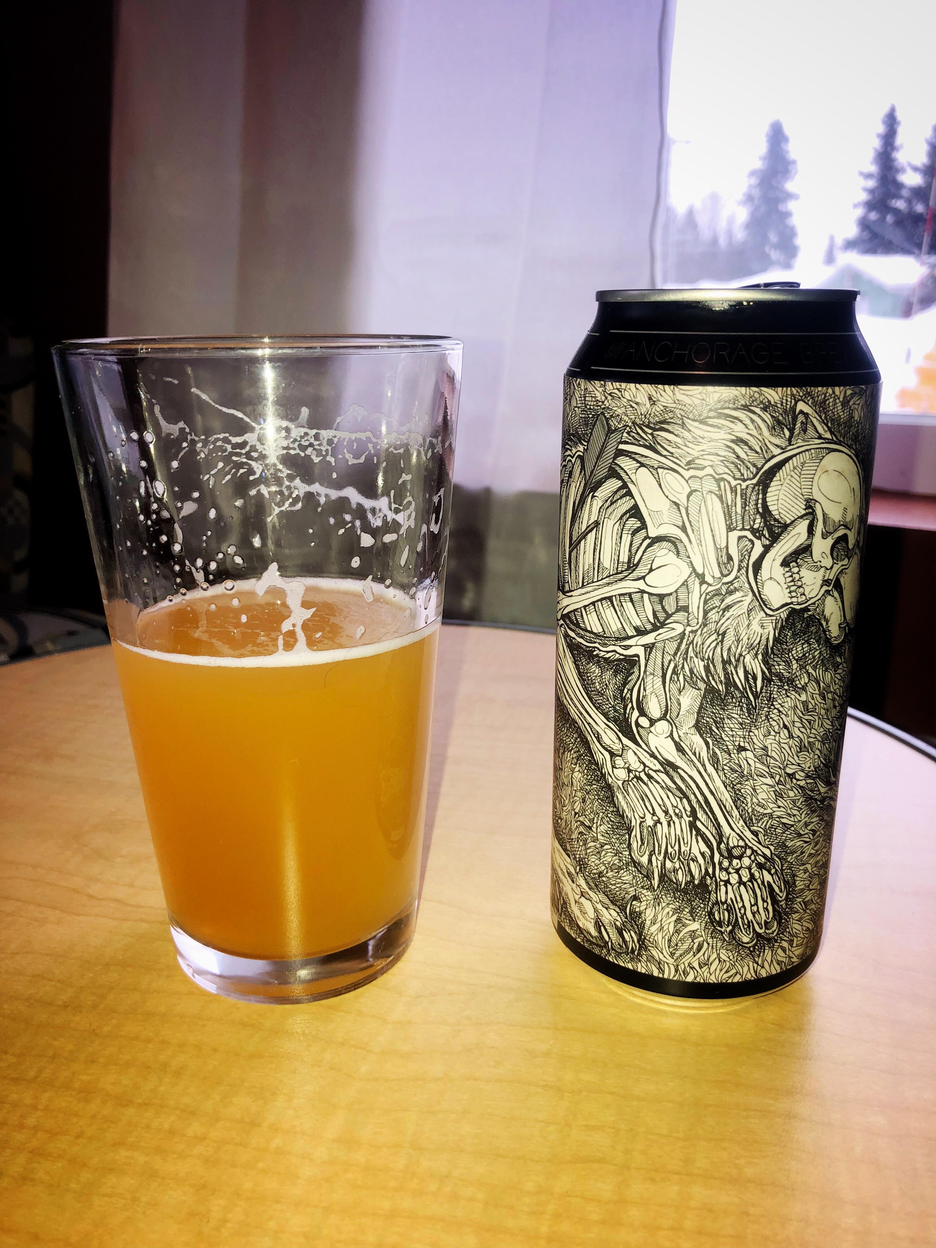 Anchorage Brewing Company’s Origin DIPA, I’ve never had a beer from ABC