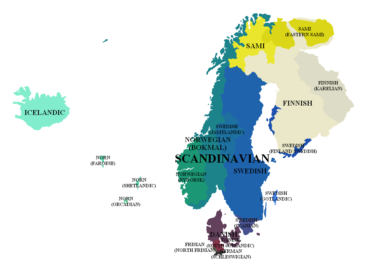 Scandinavian Map