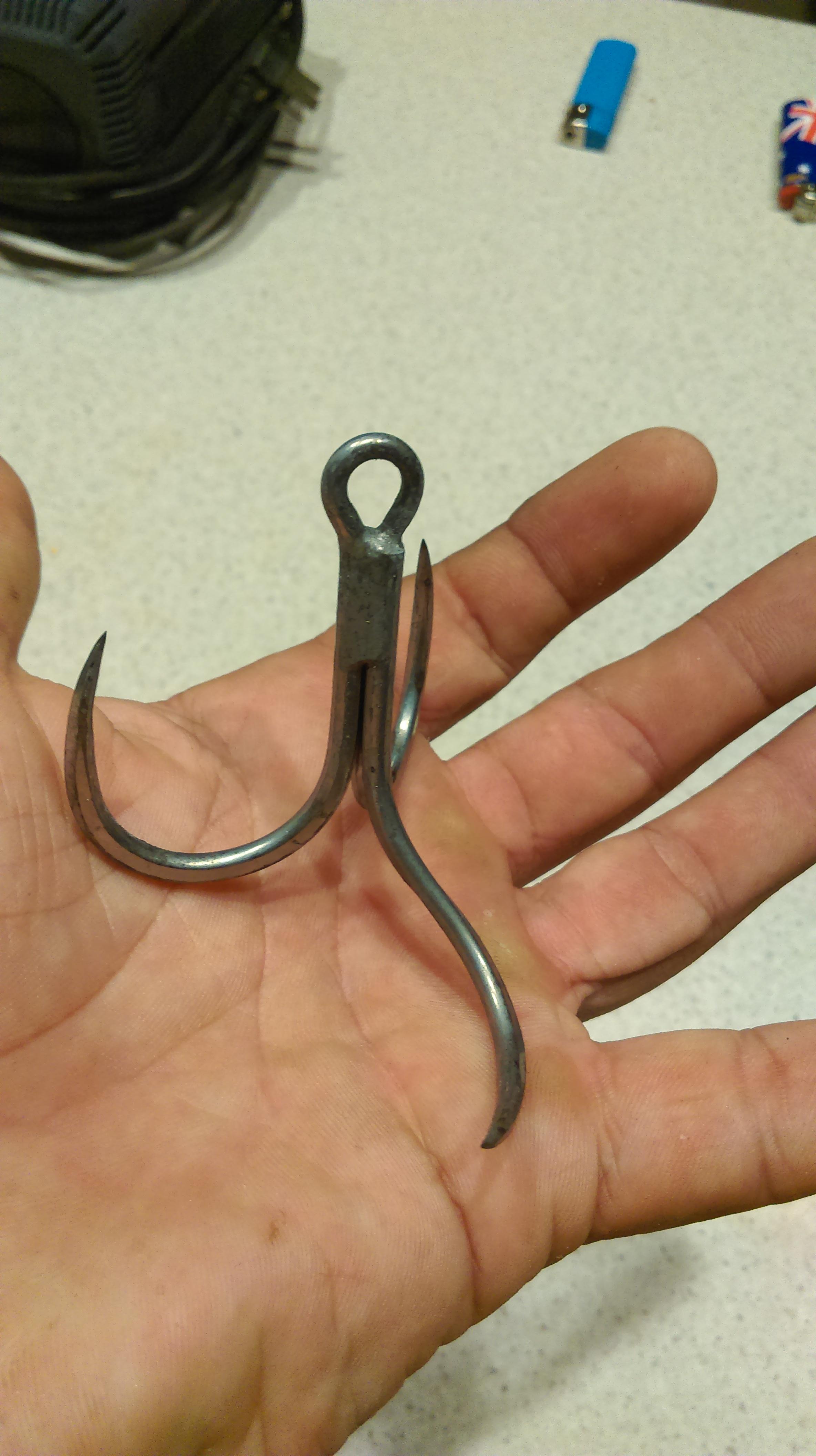 All hooks have their breaking/bending point. r/Fishing