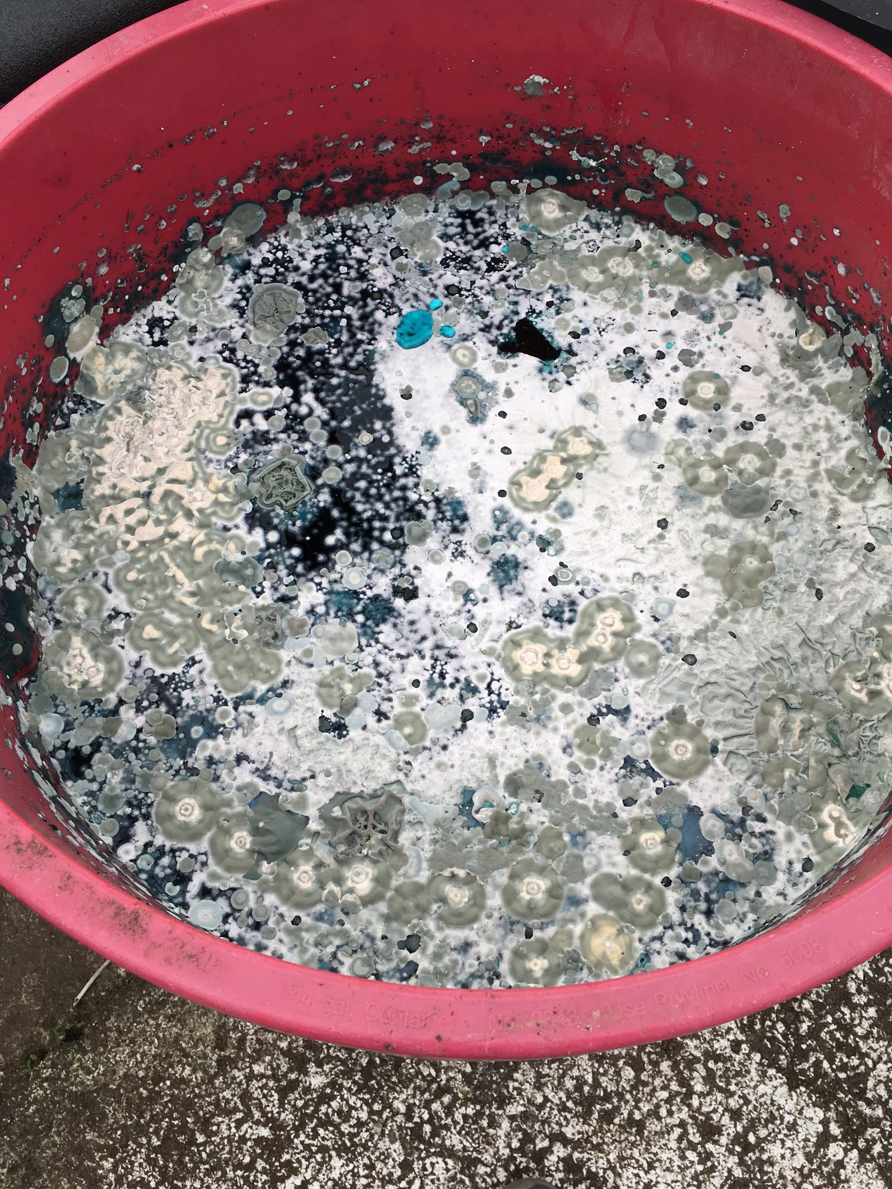 Bacteria growth in the fertilizer tank. r/WTF