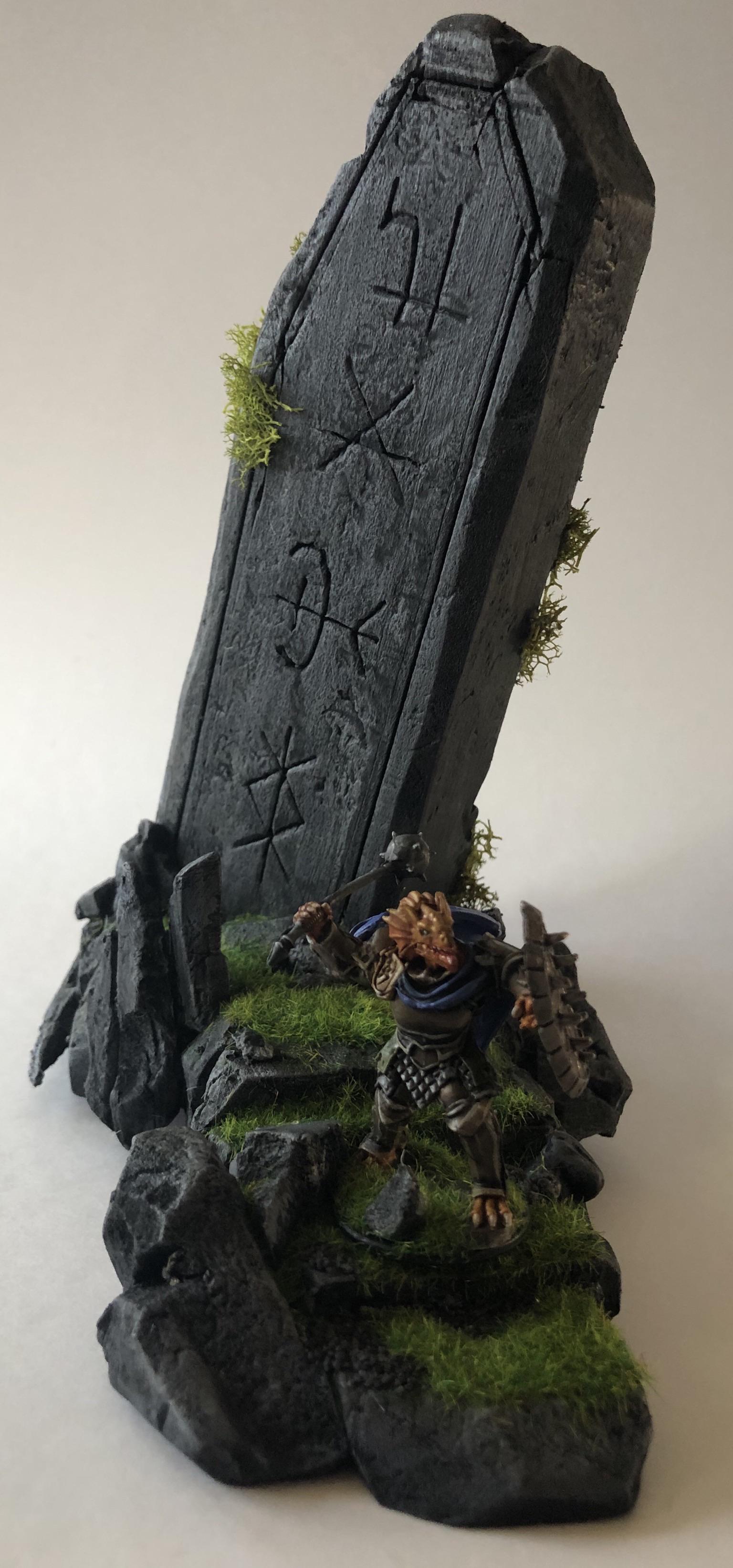 Made this demonic rune obelisk thing. Hope you like. minipainting