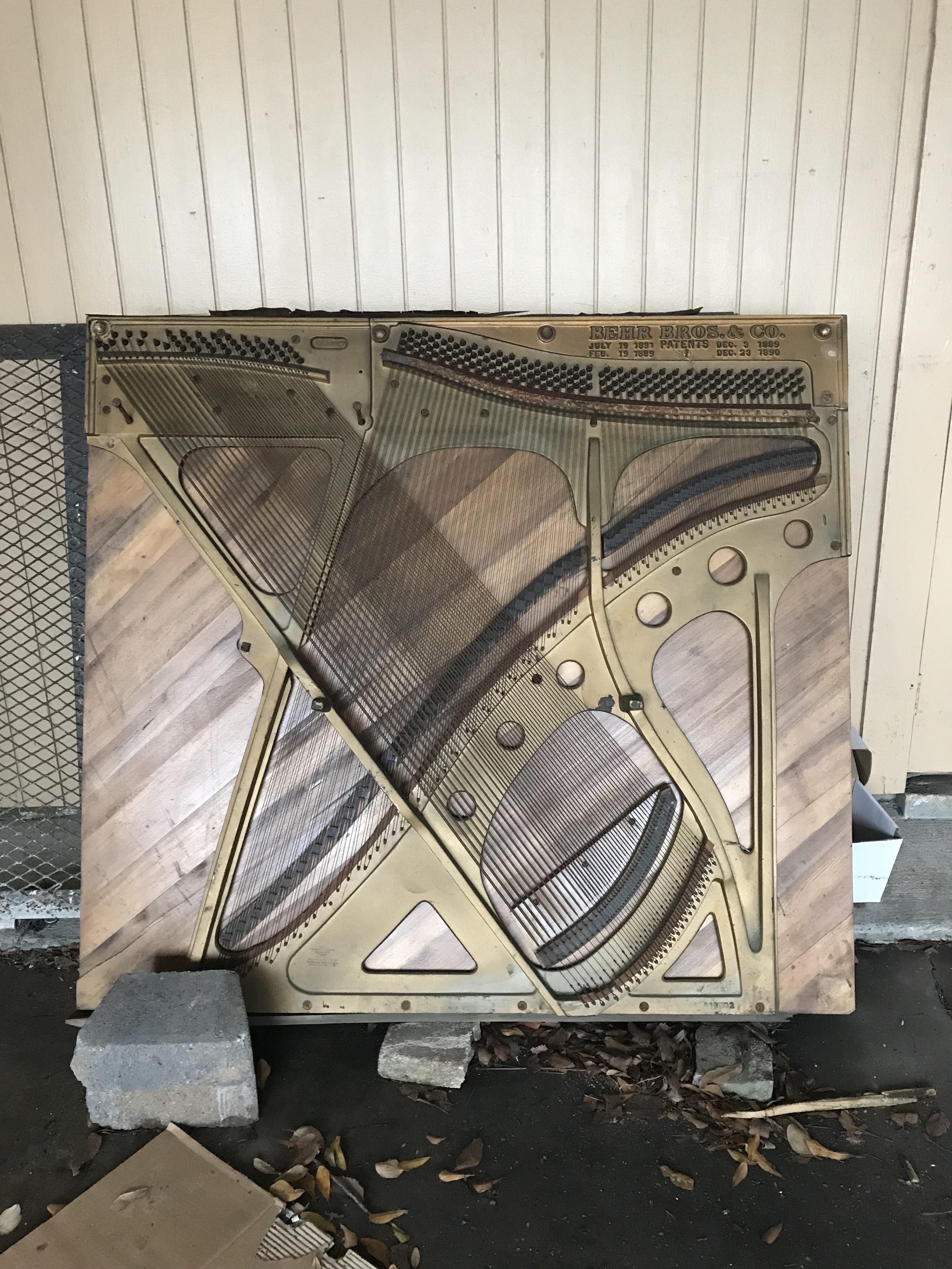 Ideas for what to do with this piano harp r/NewOrleans