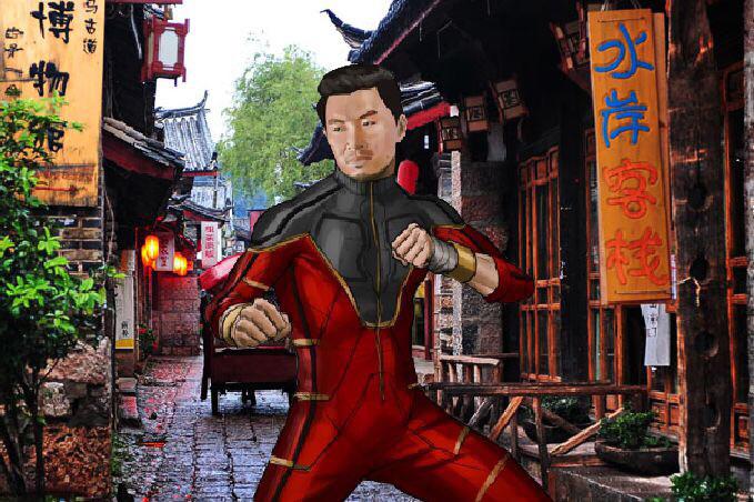 I hope the ShangChi costume looks something like this. Marvel