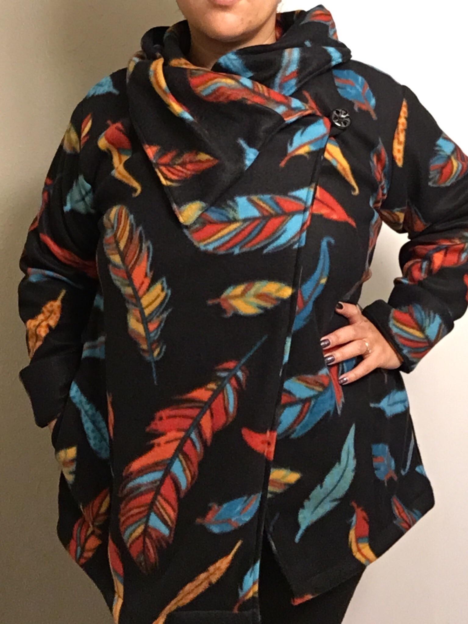 Just finished this fleece jacket. r/sewing