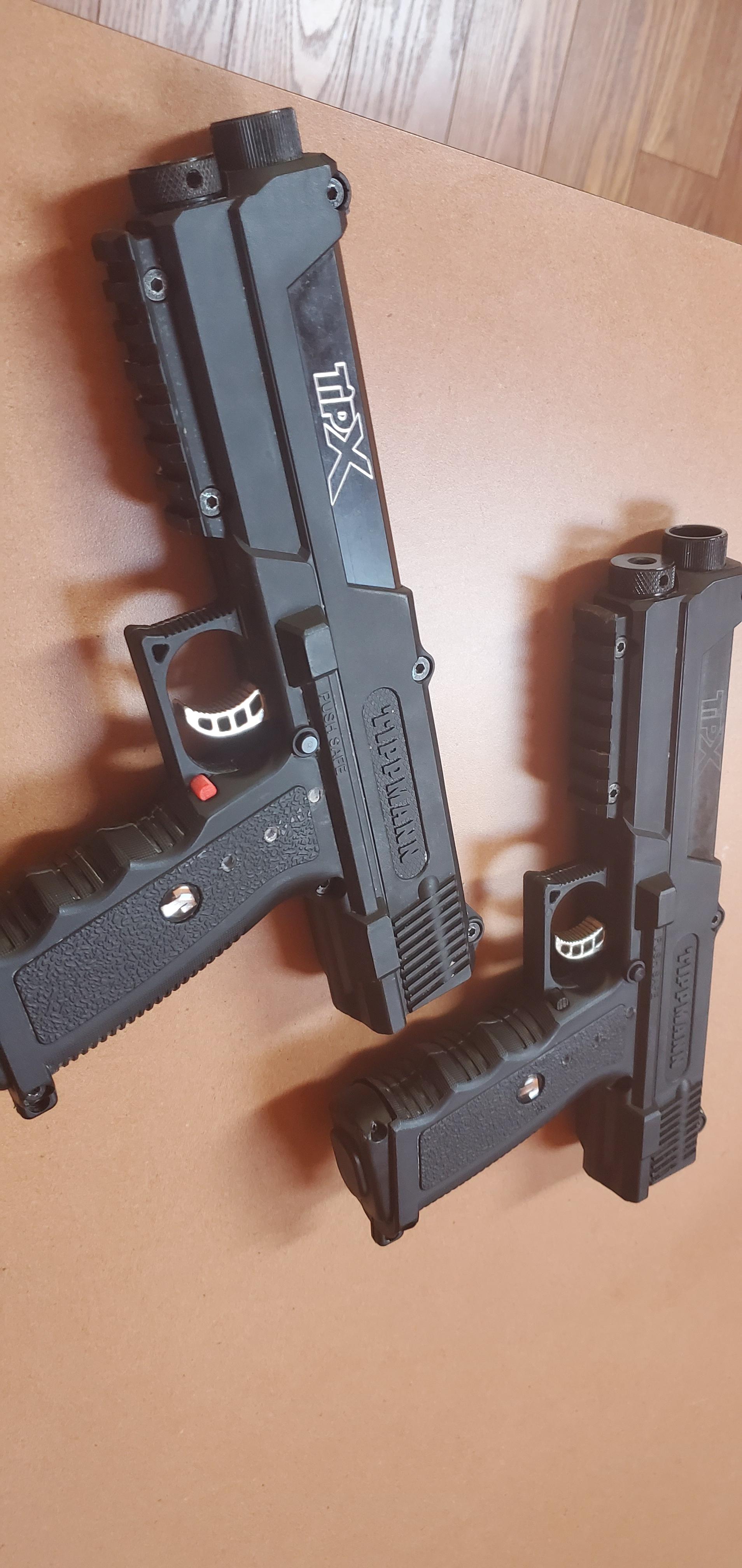 3d printed magazine release for a tipx (paintball pistol) r/3Dprinting