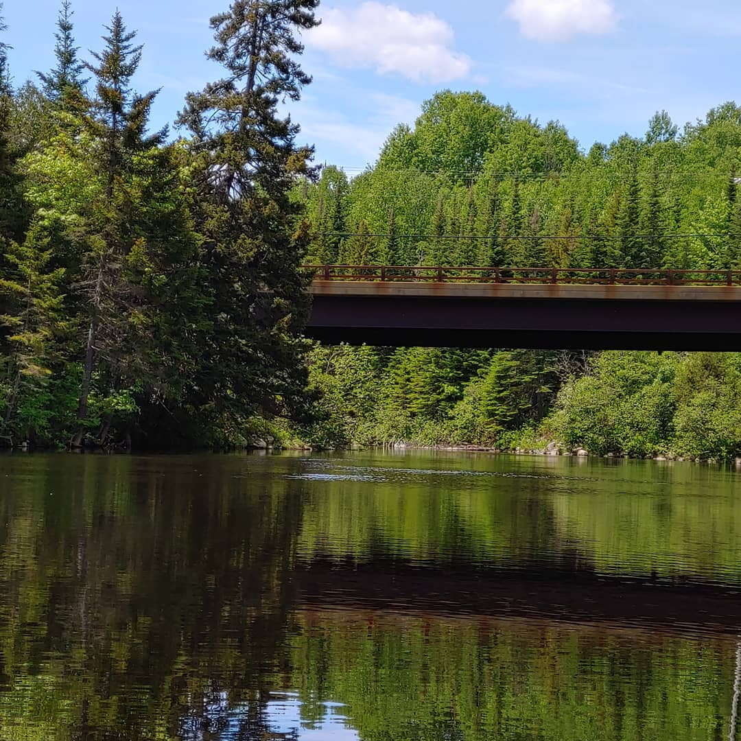 The calm before the storm. Kennebago River, Oquossoc, Maine r/Kayaking
