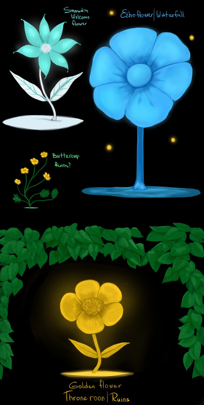 Flowers (by Ayseeya) r/Undertale
