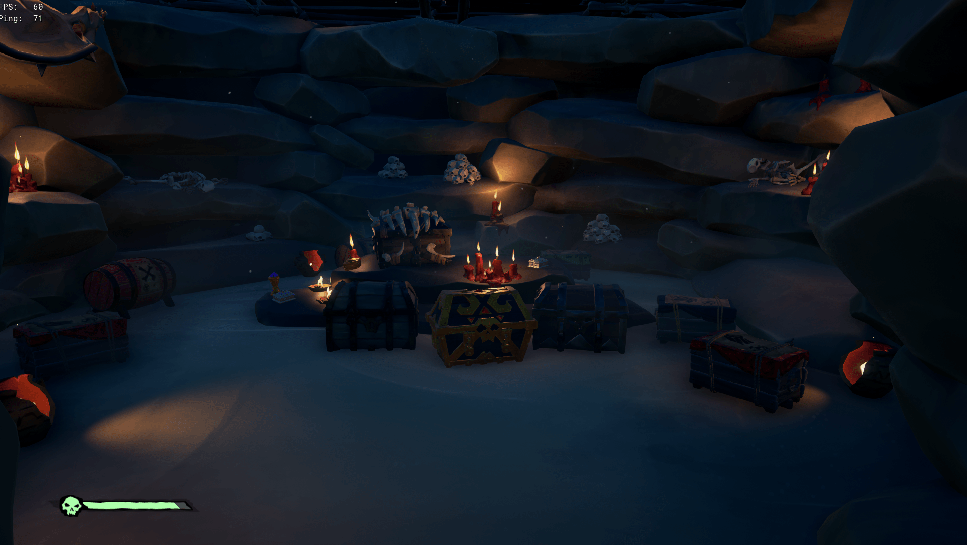 Only have OoS left, so if I solo a fort I will only take the skulls and