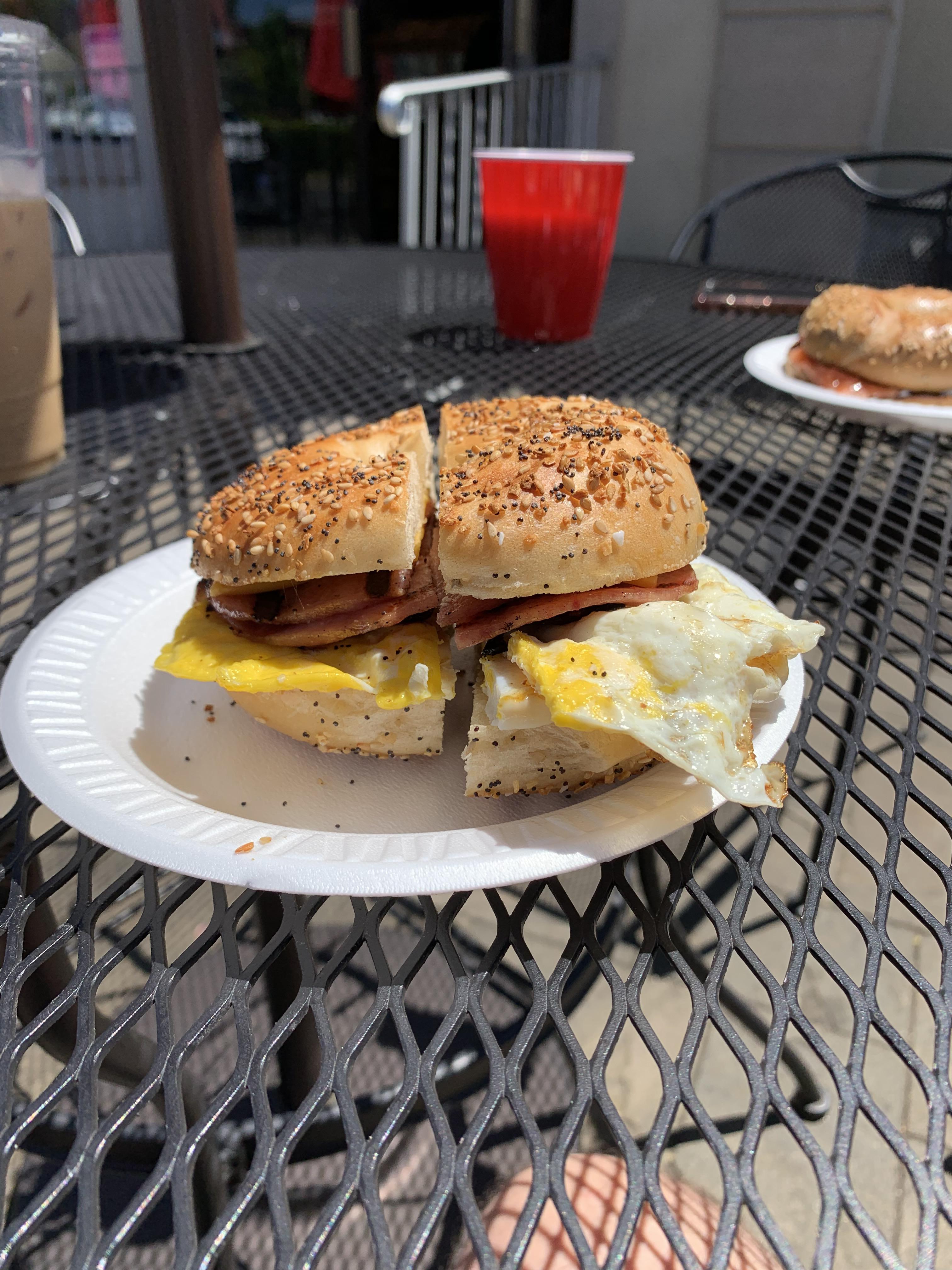 Taylor ham egg and cheese. Is there anything better. BreakfastFood