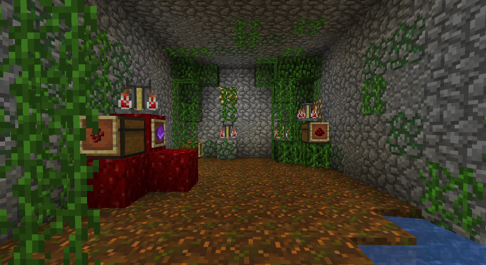 Minecraft Potion Room Design
