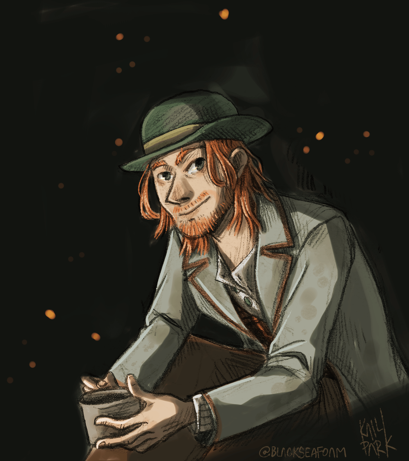 Sean's just enjoying an Irish coffee at the fire r/RDR2