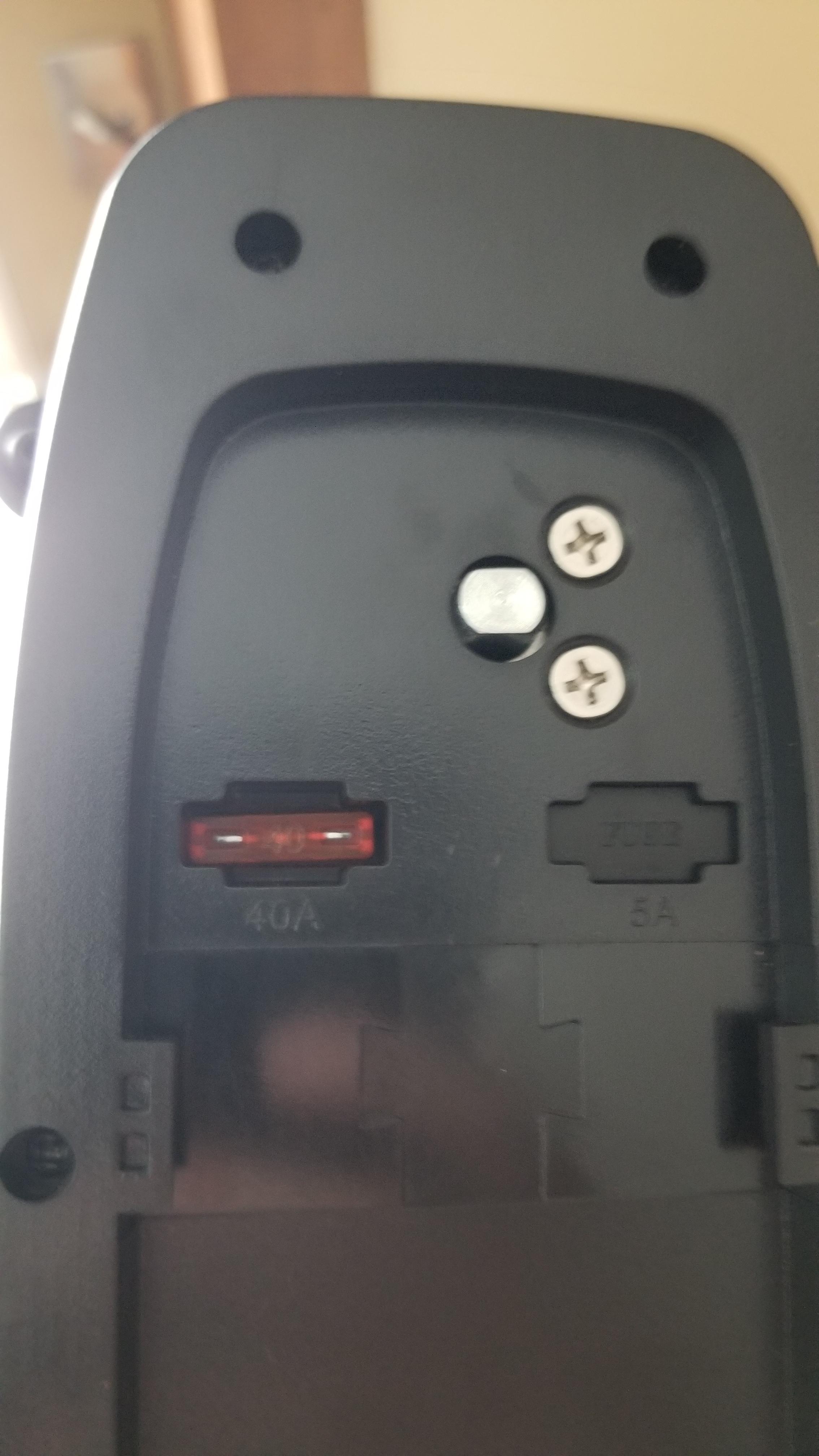 New battery came without fuse cover. Customer support has not responded