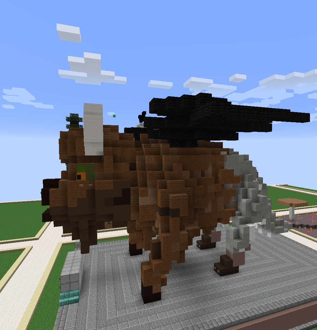 On my favourite server is an event and you need to build a weird