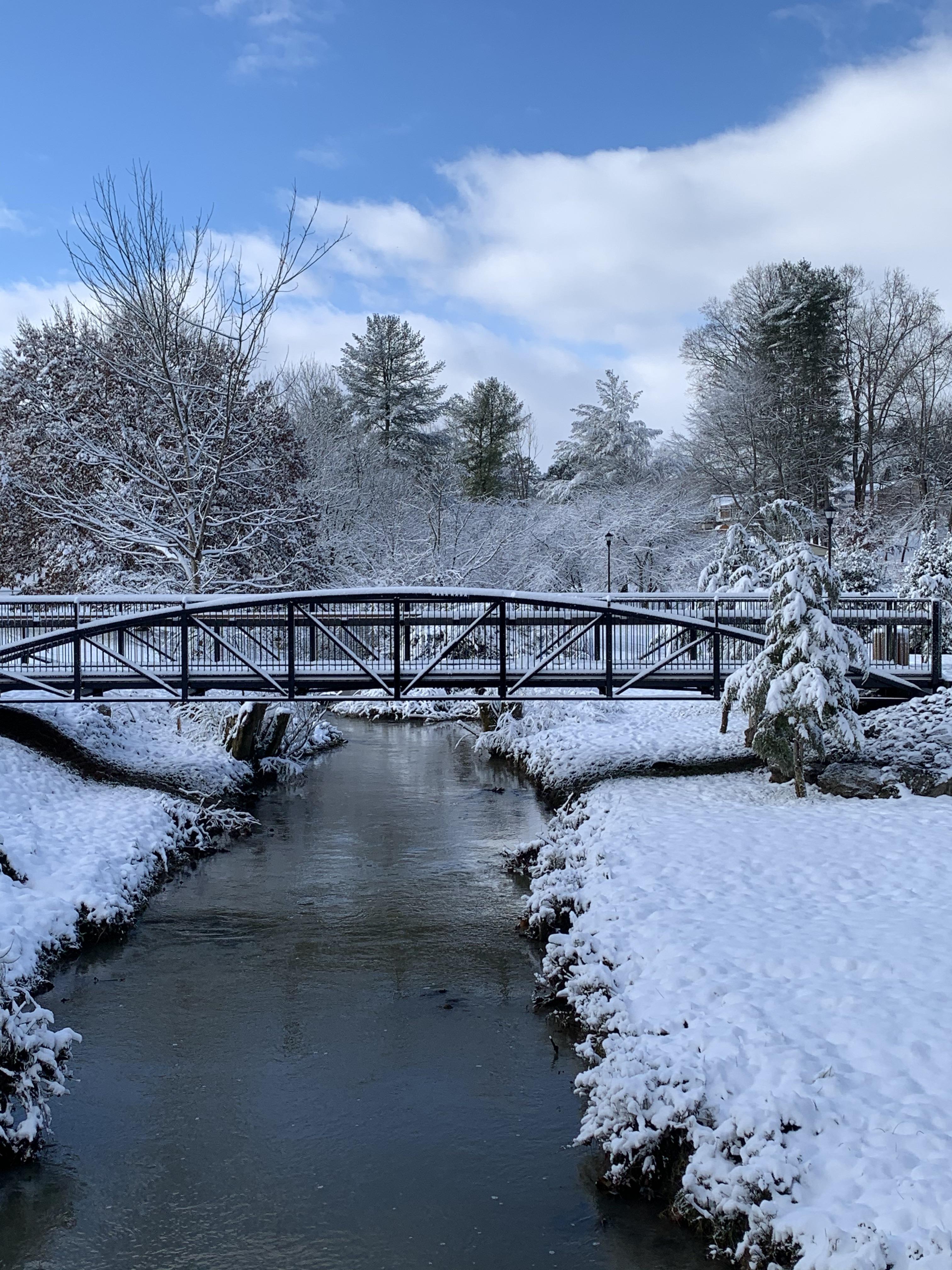 Snow on the Maryville Greenway 12/25/2020 r/Knoxville