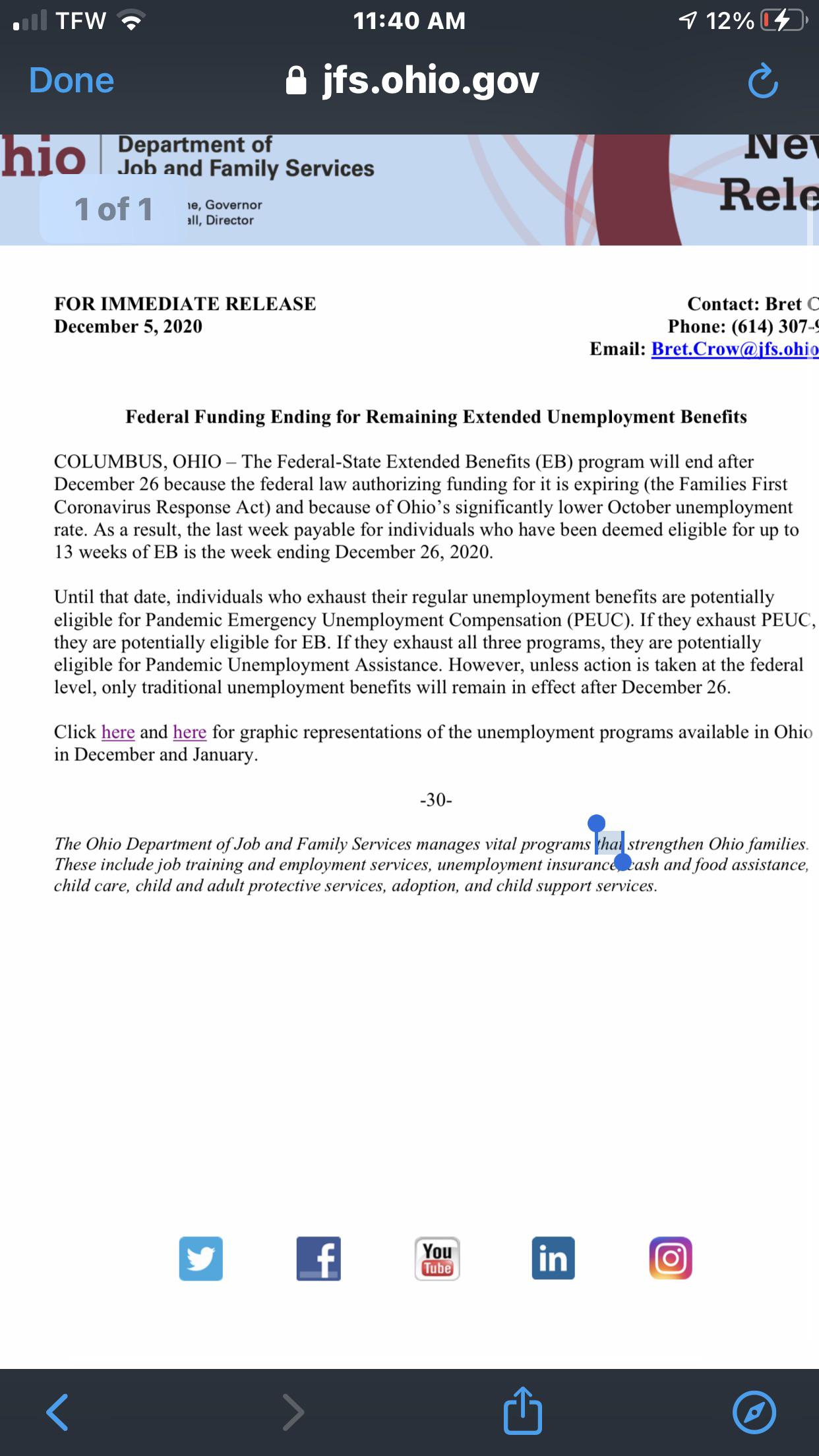 How To Apply For Ohio Unemployment Benefits