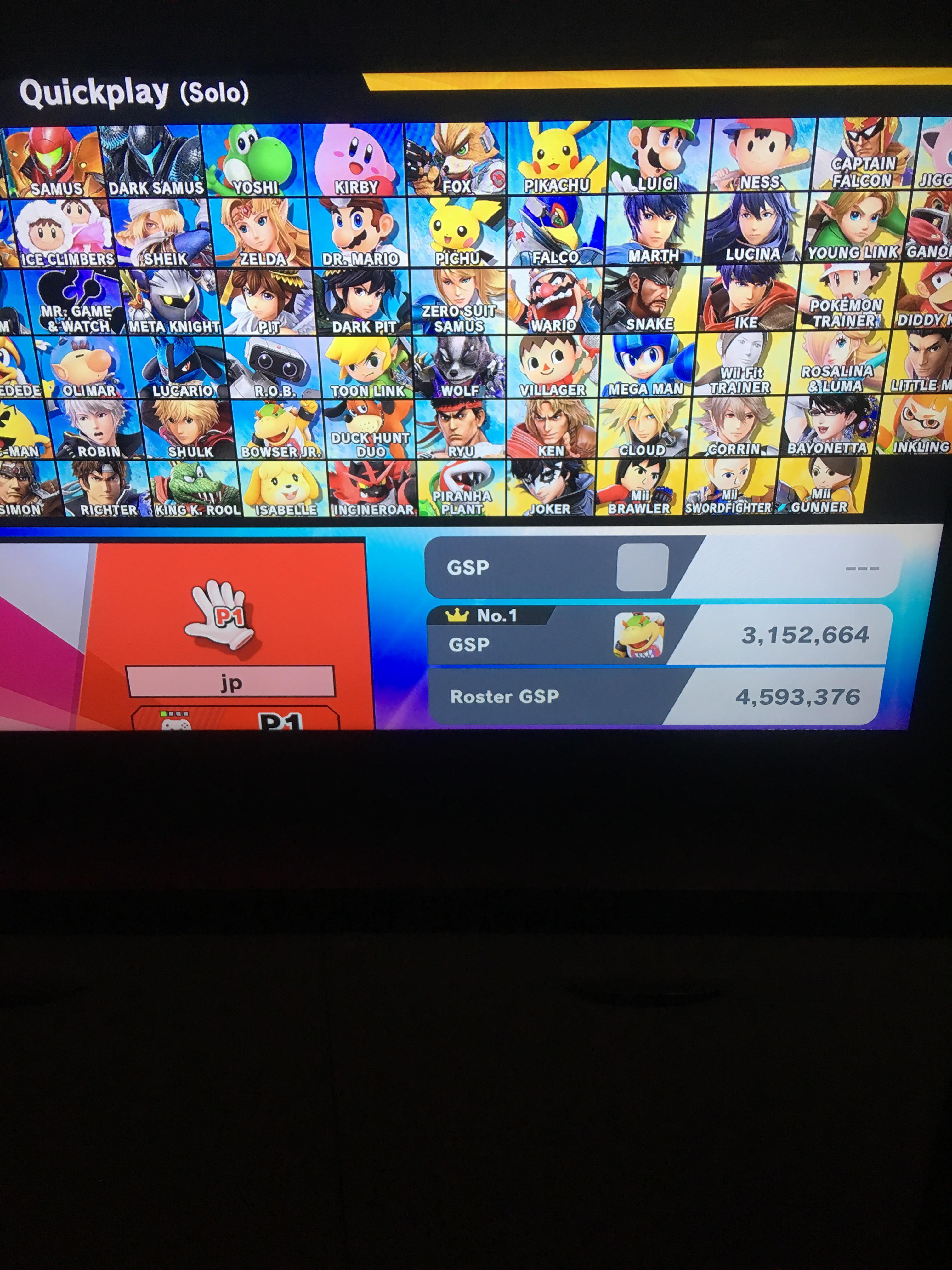 Why is my roster gsp so high?? I tought it was supposed to be lower