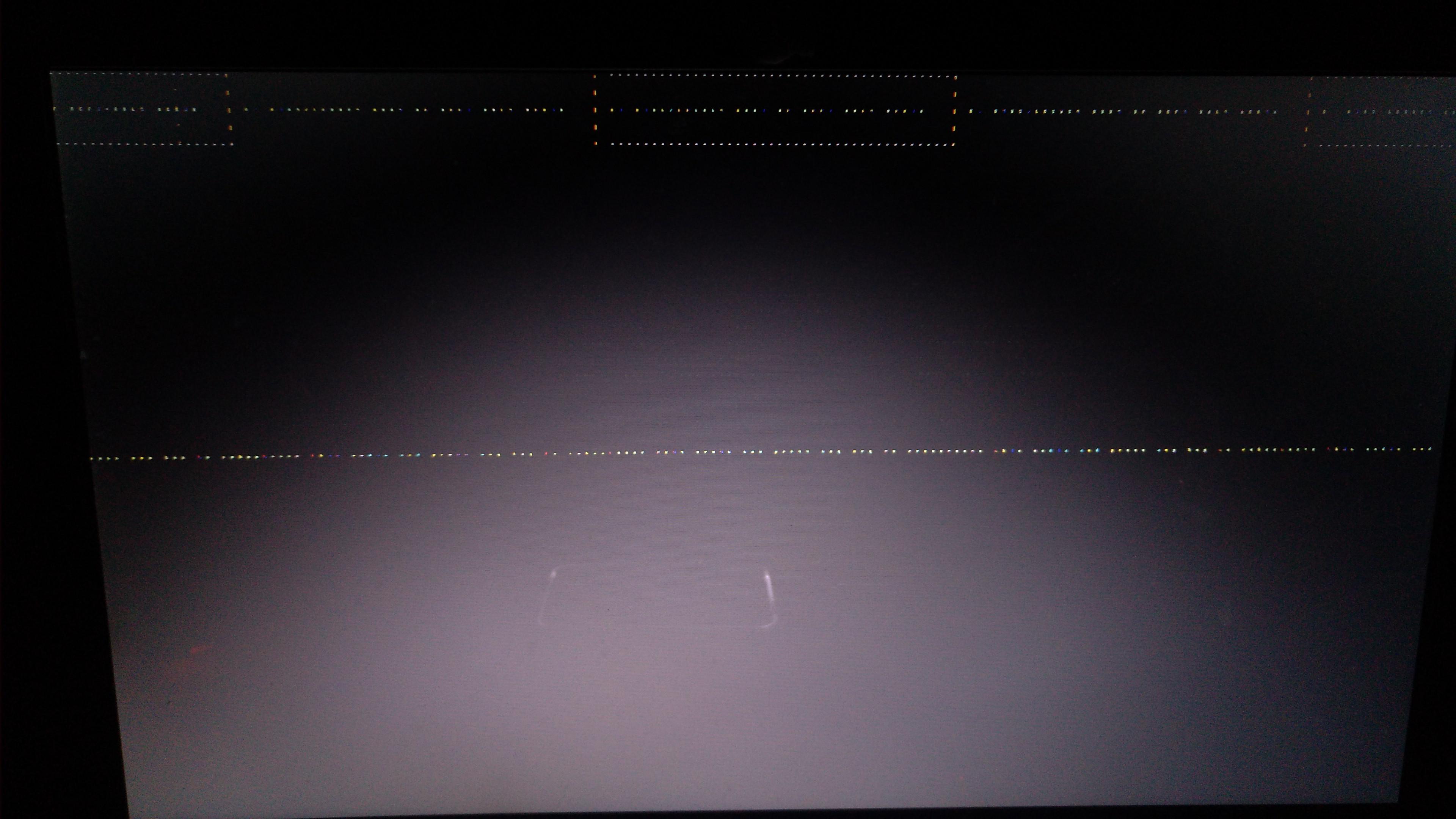 Black screen with horizontal dotted lines windows 10 usb not booting up