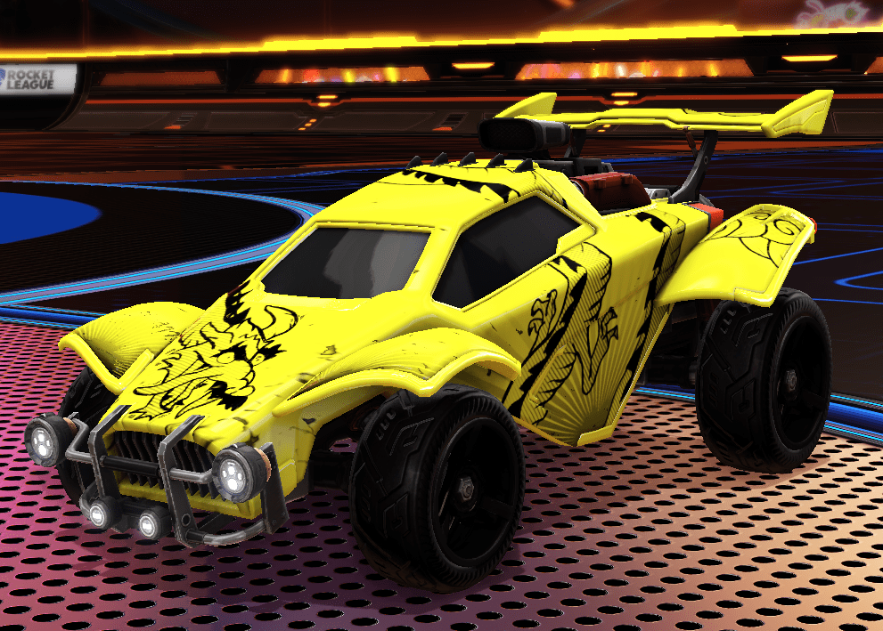 Rocket League Finding a use for that exo paint finish Rocket League