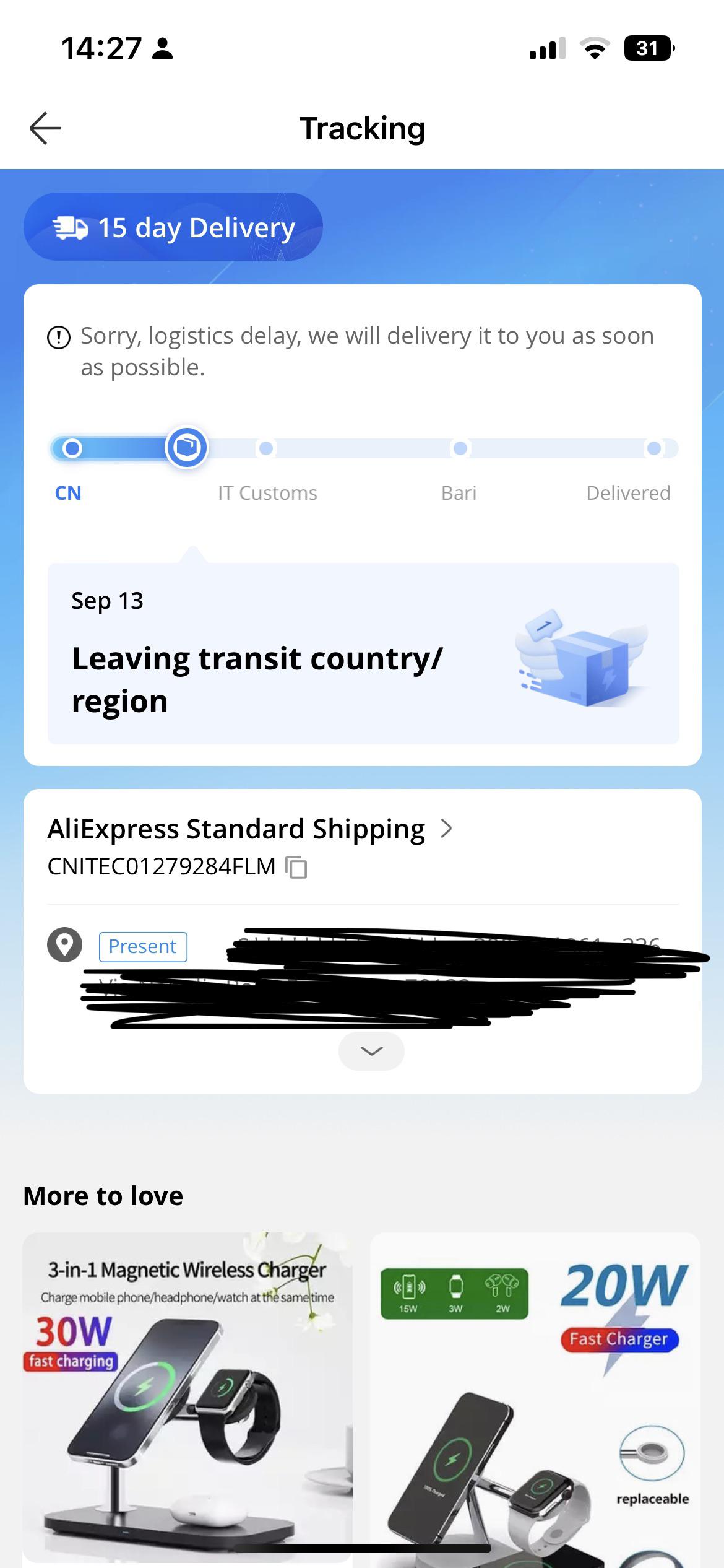 My package is late and it has this tracking info (even after 5 days) what can i do?? r/Aliexpress