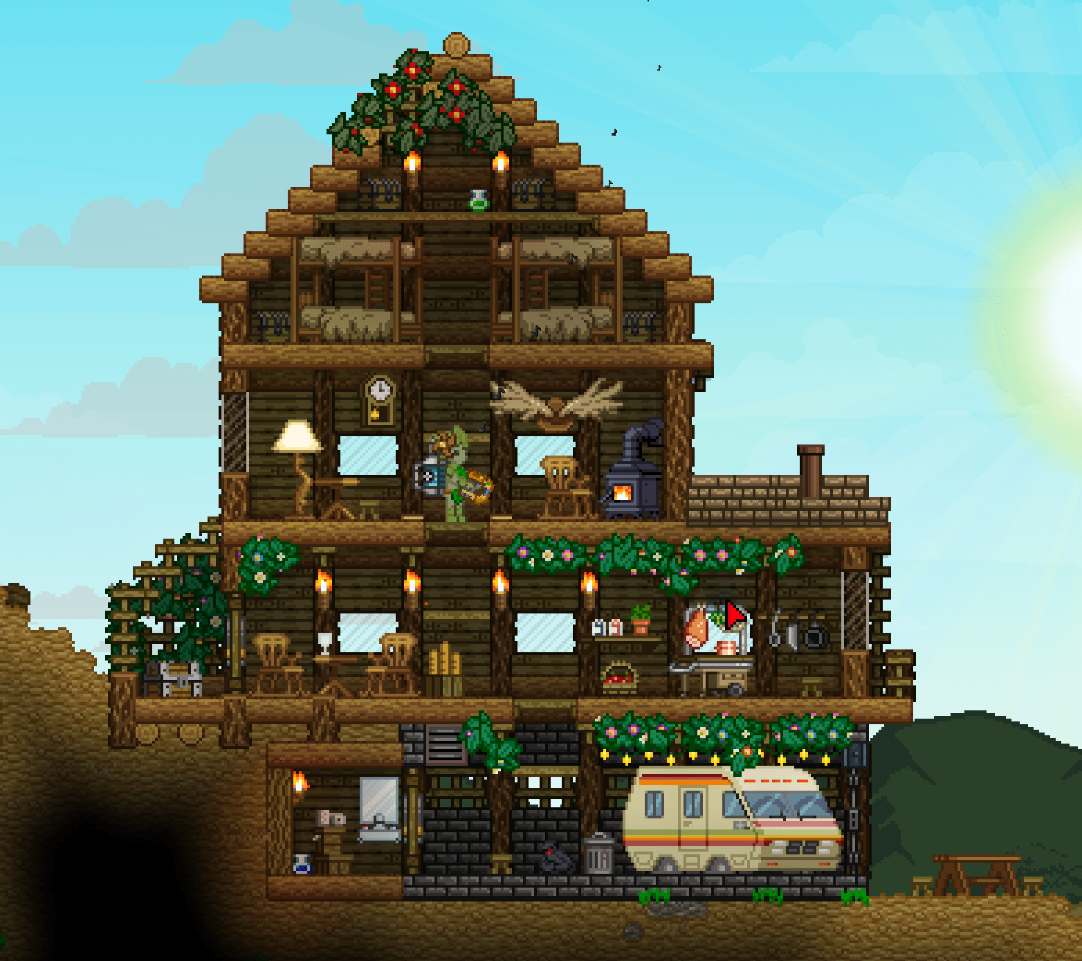 Starbound Cabin! r/starbound