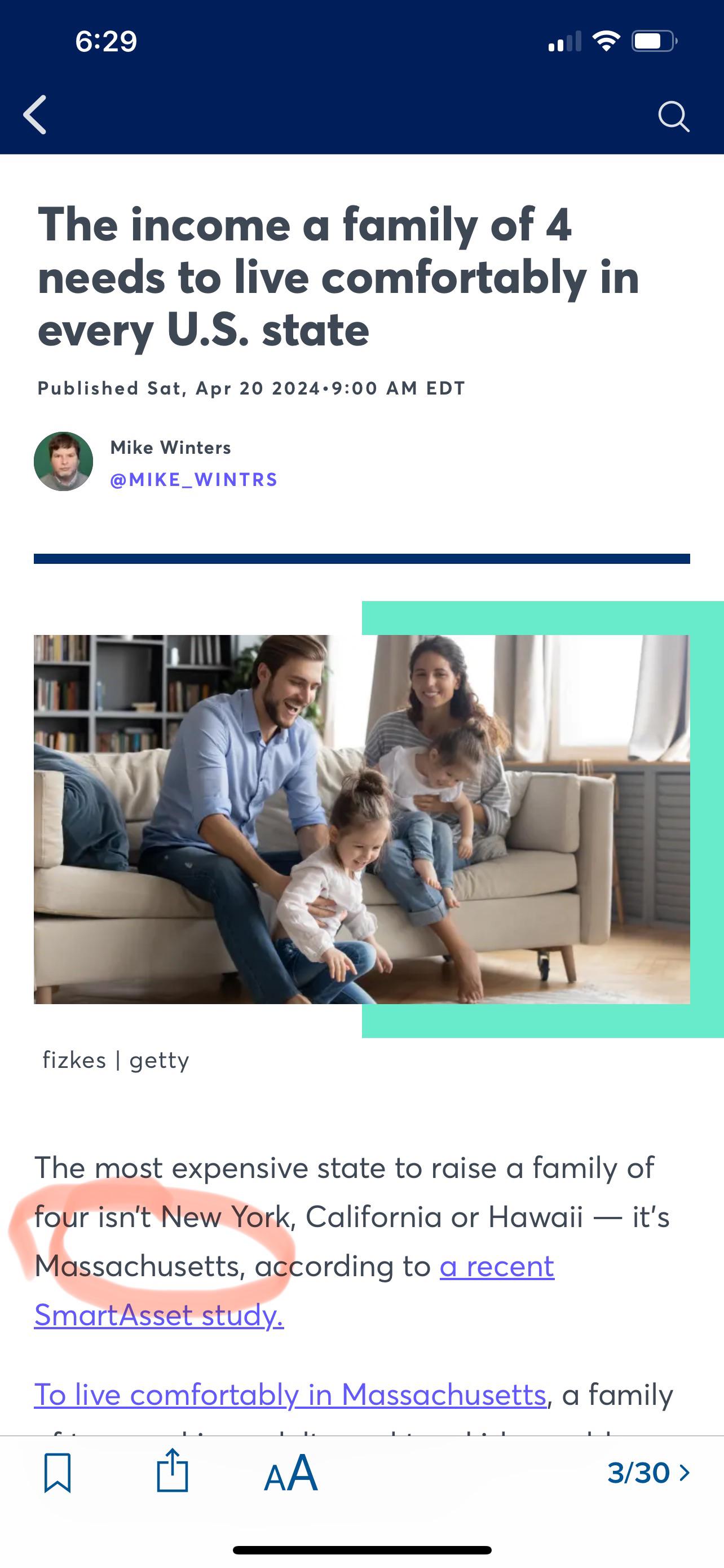 Cost of living r/massachusetts