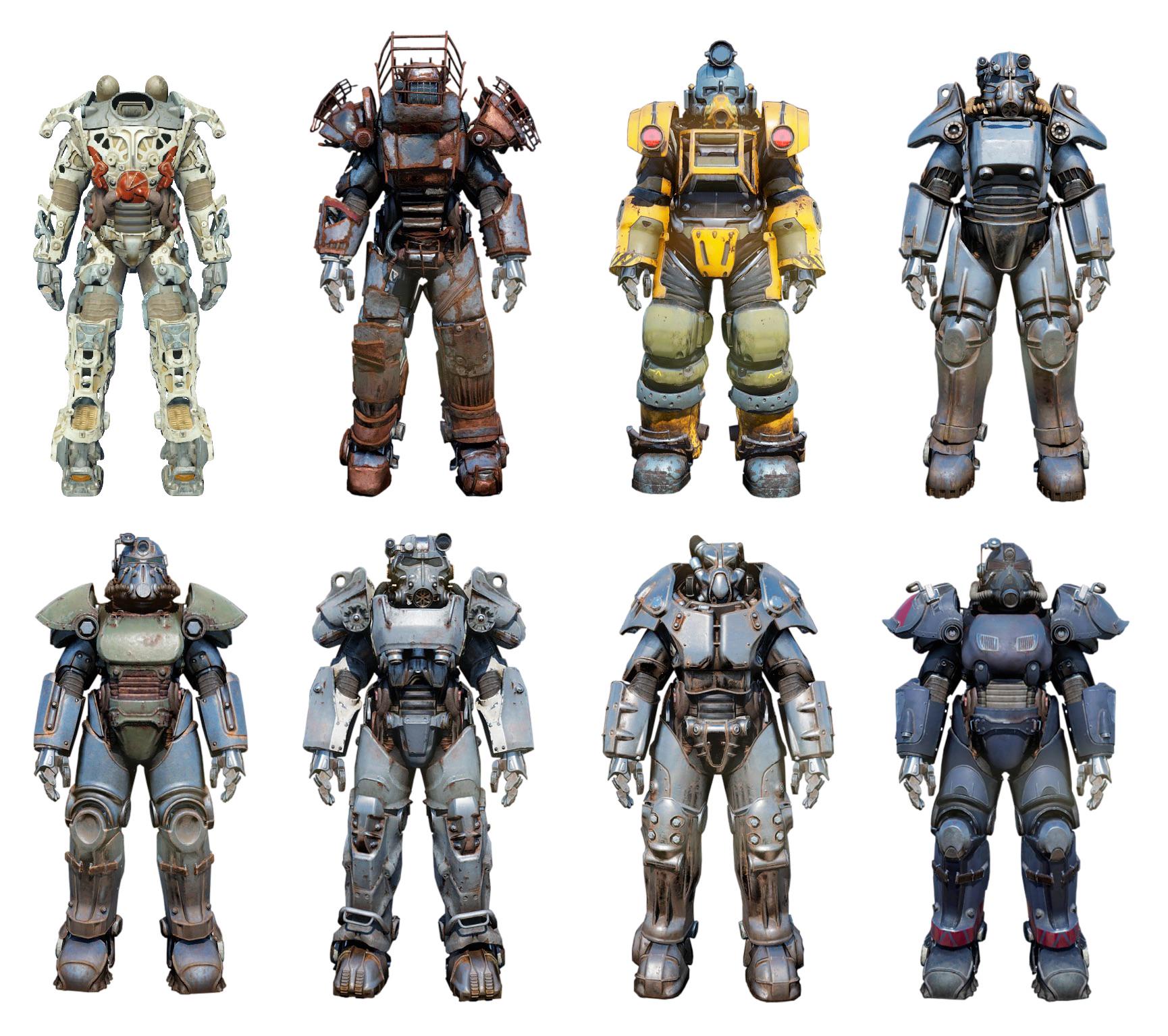 Out of every suit of power armor what looks the best? And if one you
