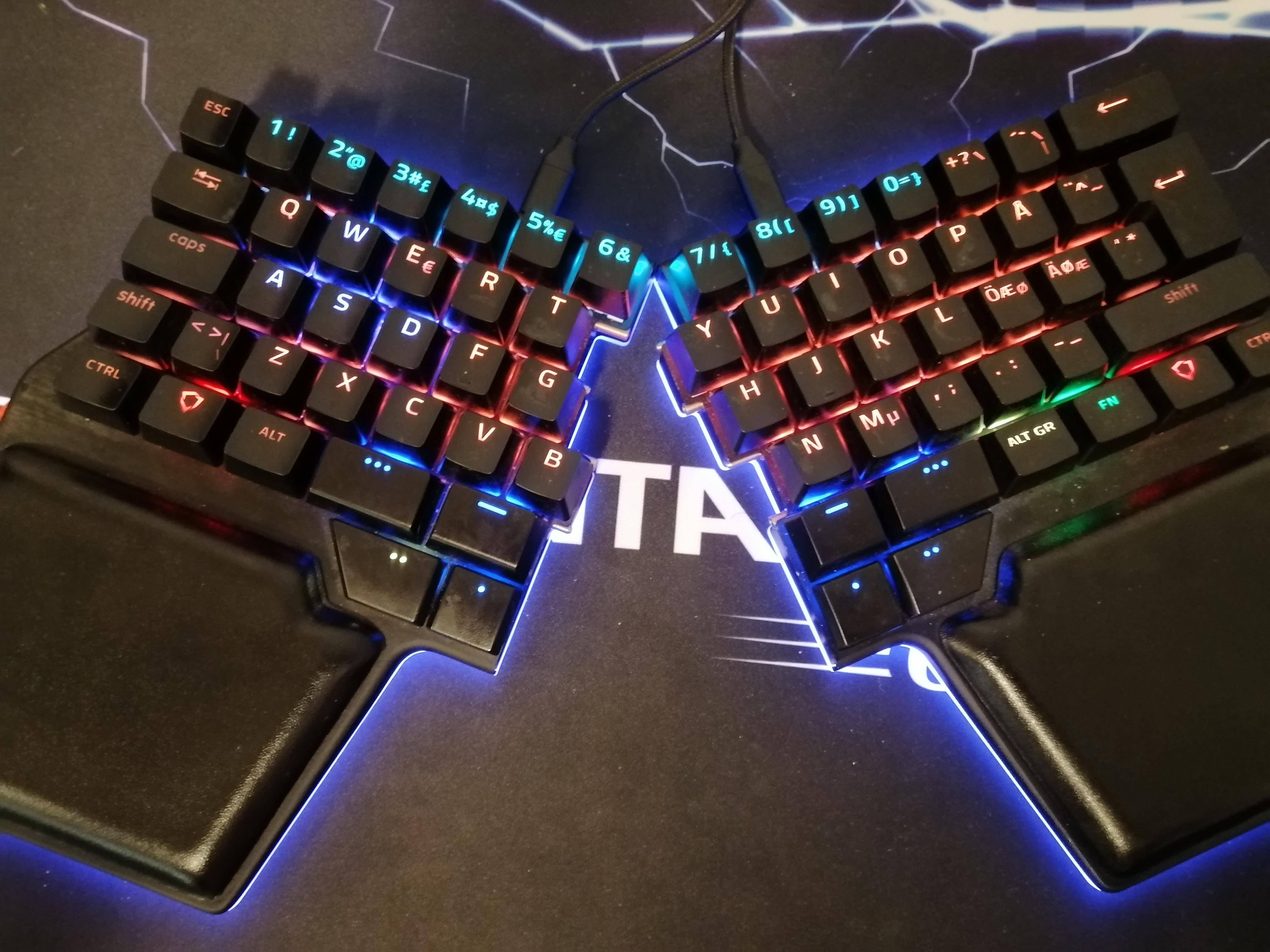 I got this Mechanical split keyboard a couple of months ago and its the