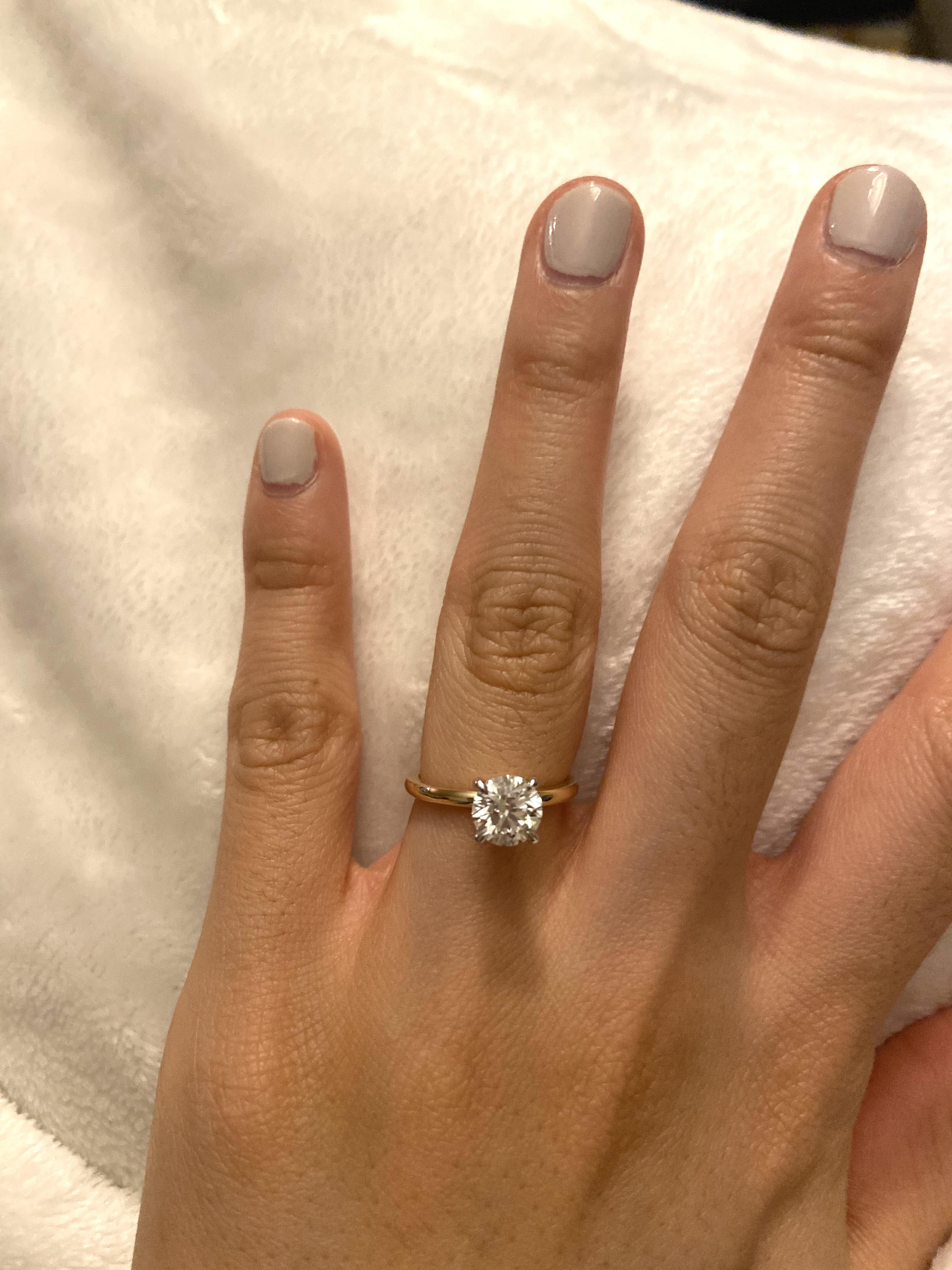 My engagement ring! r/EngagementRings