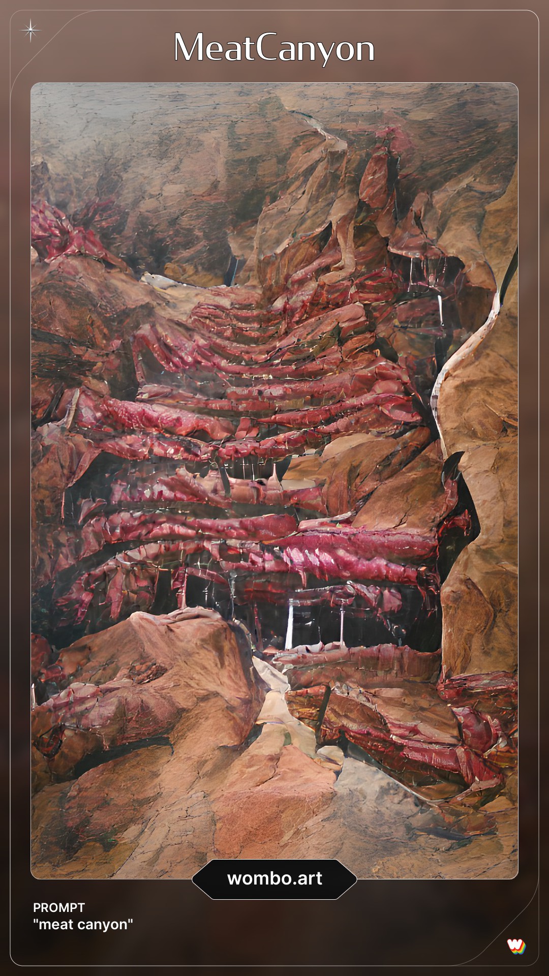 Might as well hop on the trend, so here's a Meat Canyon r/MeatCanyon