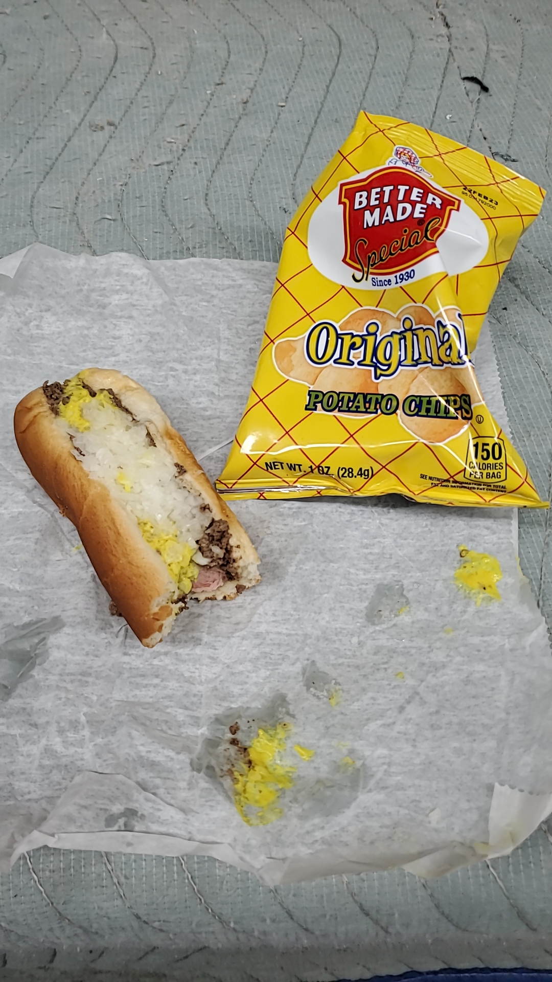 The original coney dog from Virginia Coney Island Jackson, MI est.1913