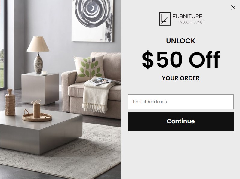 Furniture Design Center Floor Model Sale in Los Angeles Echoru