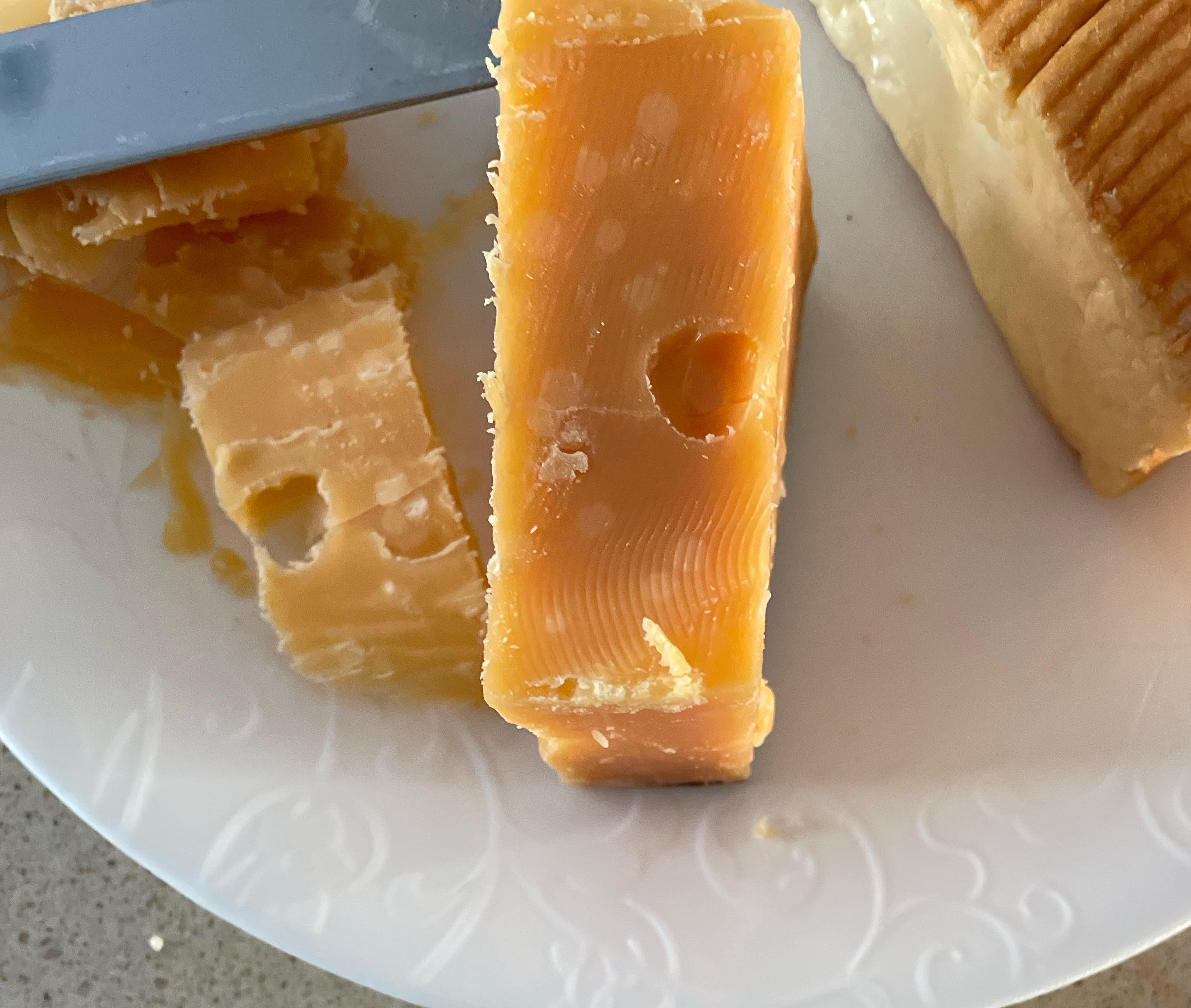 What is this? Cheese Crystals (Calcium Lactate)? r/Cheese