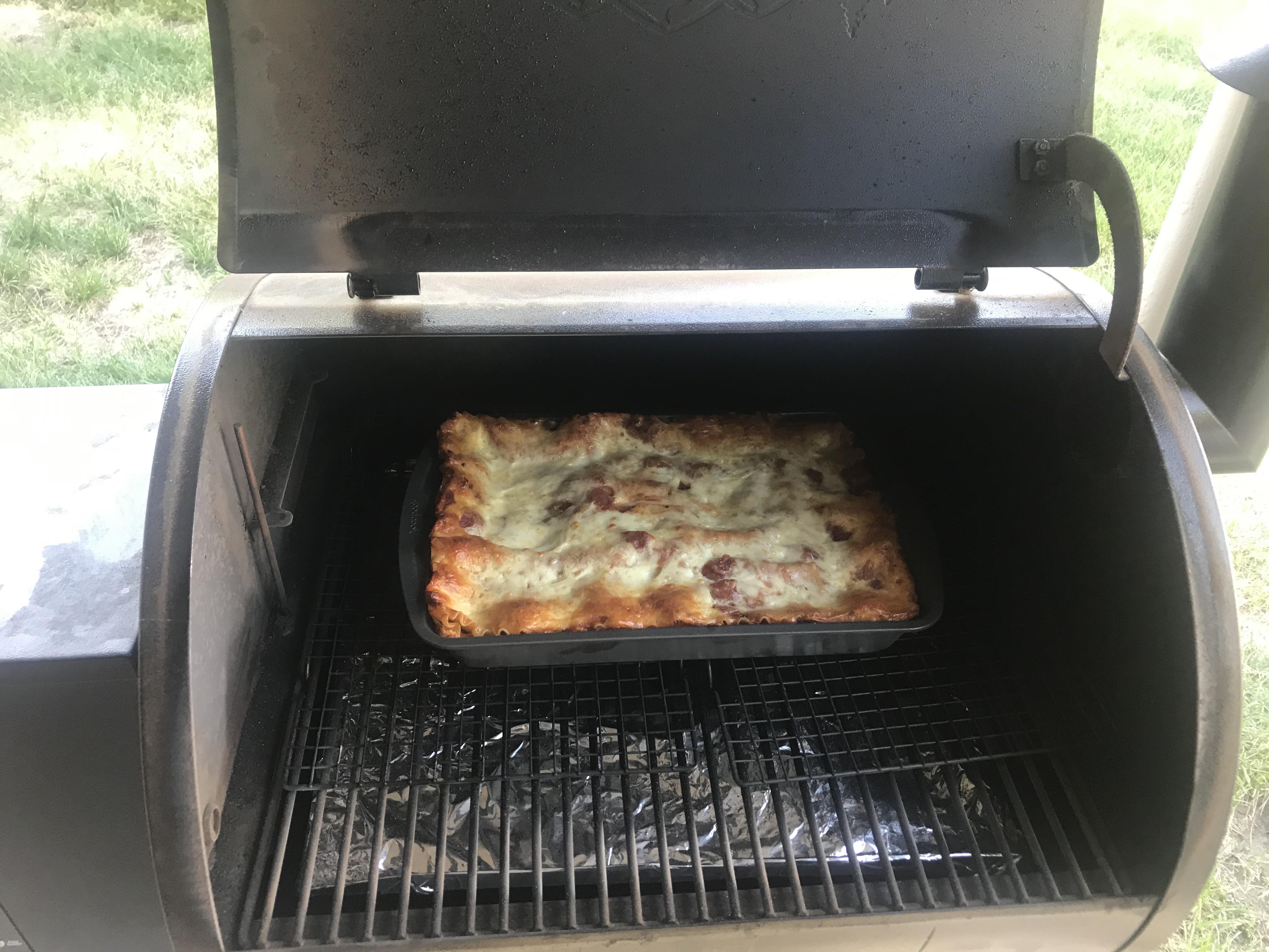 Lasagna cause why not! r/Traeger