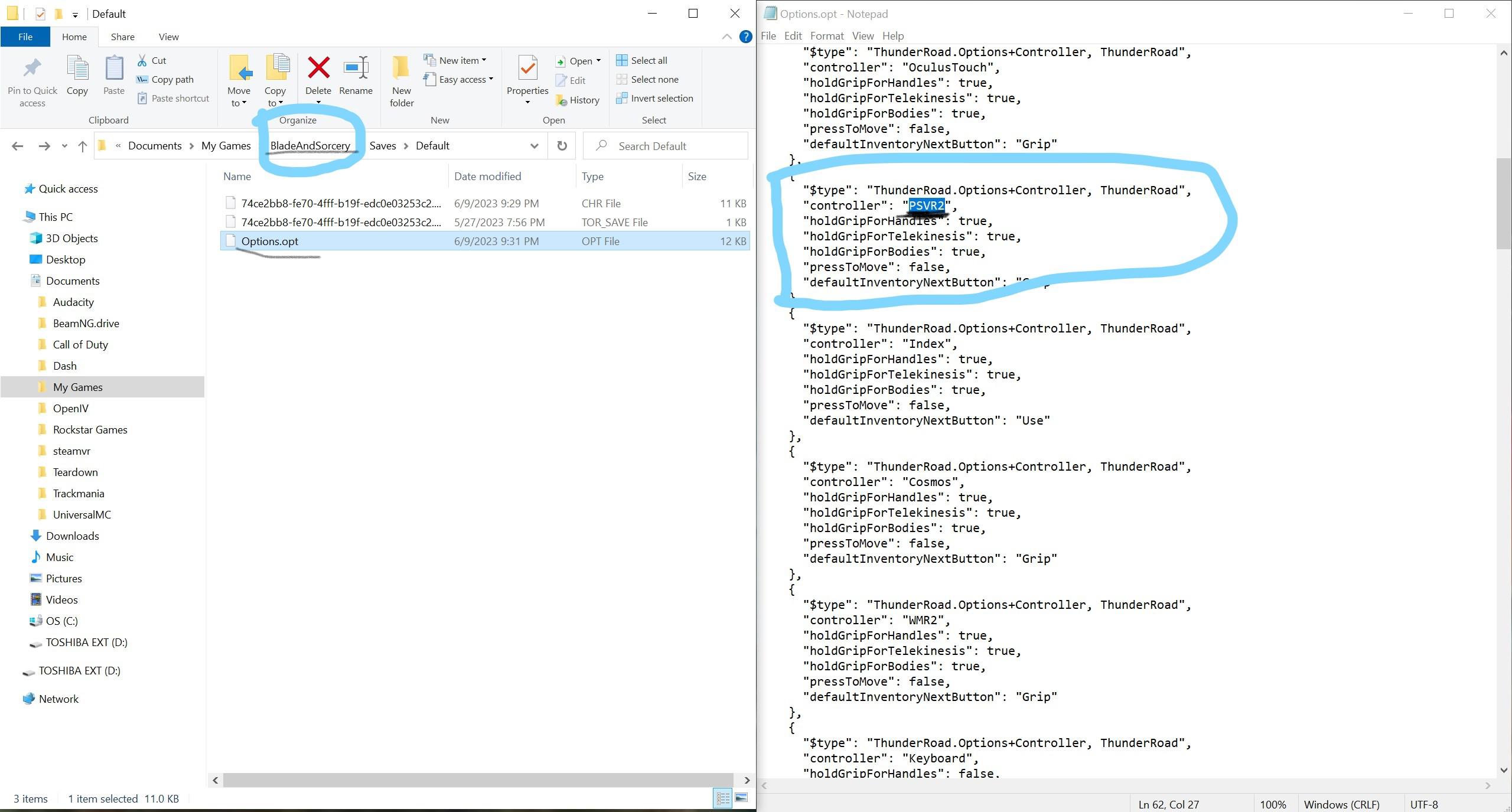 blade and sorcery may be coming to psvr2 r/psvr2