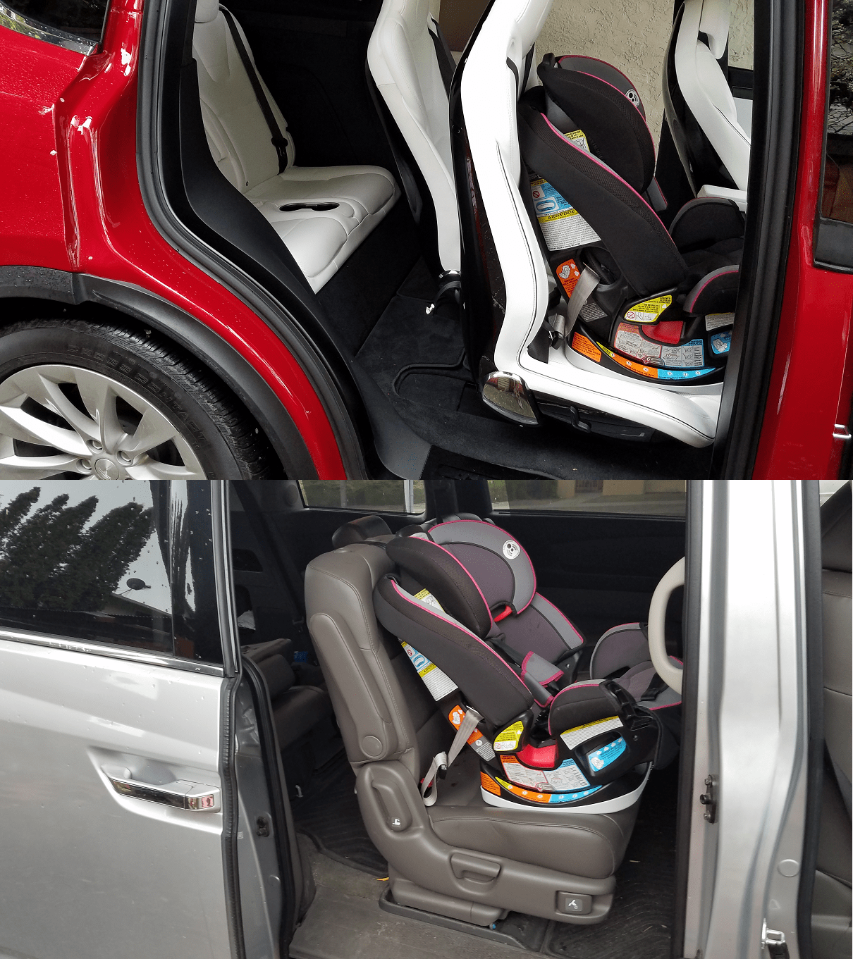 This is why the second row seats in the Model X are different and one