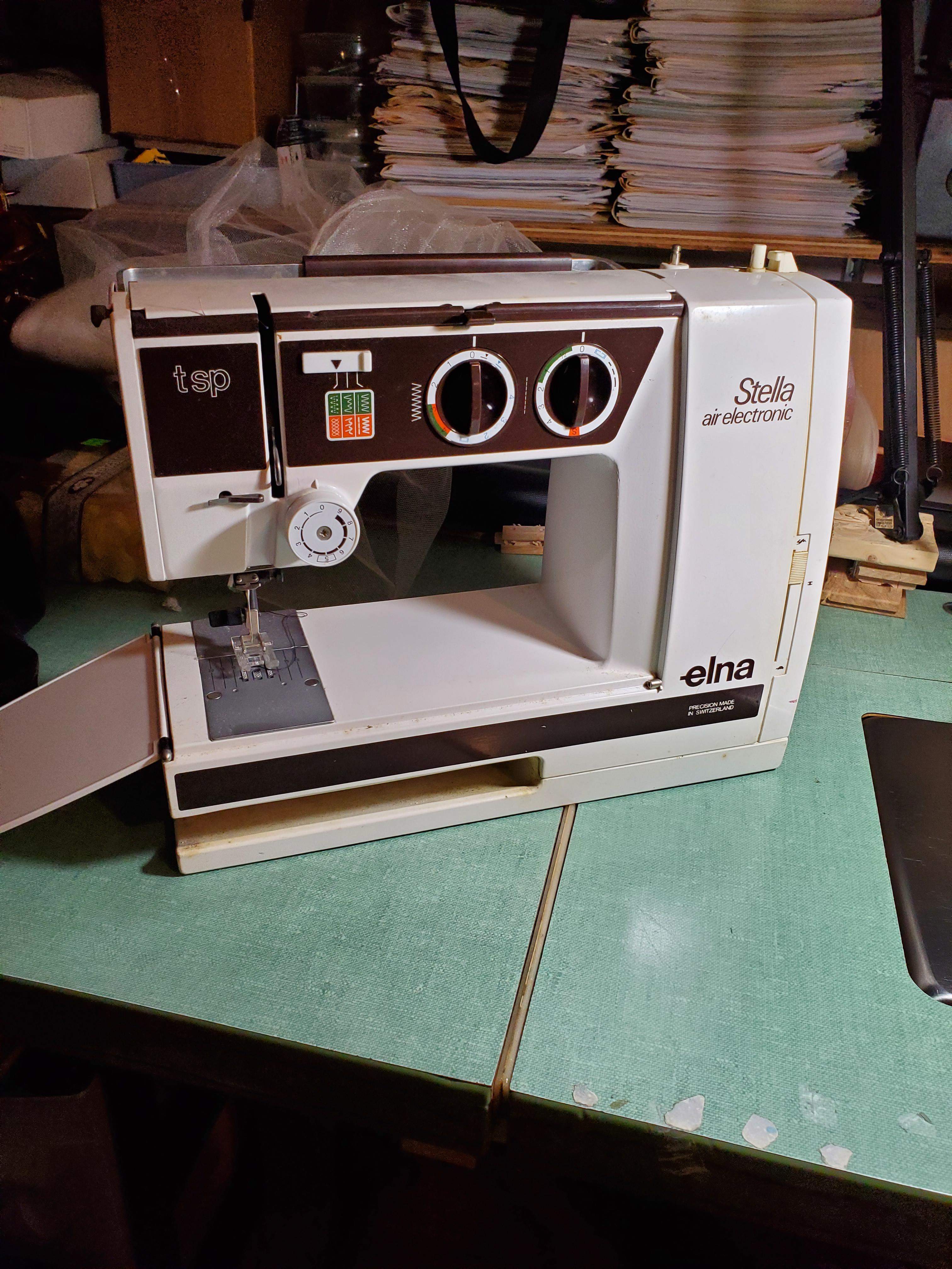 Elna Stella TSP electric air machine Not working anymore, need help