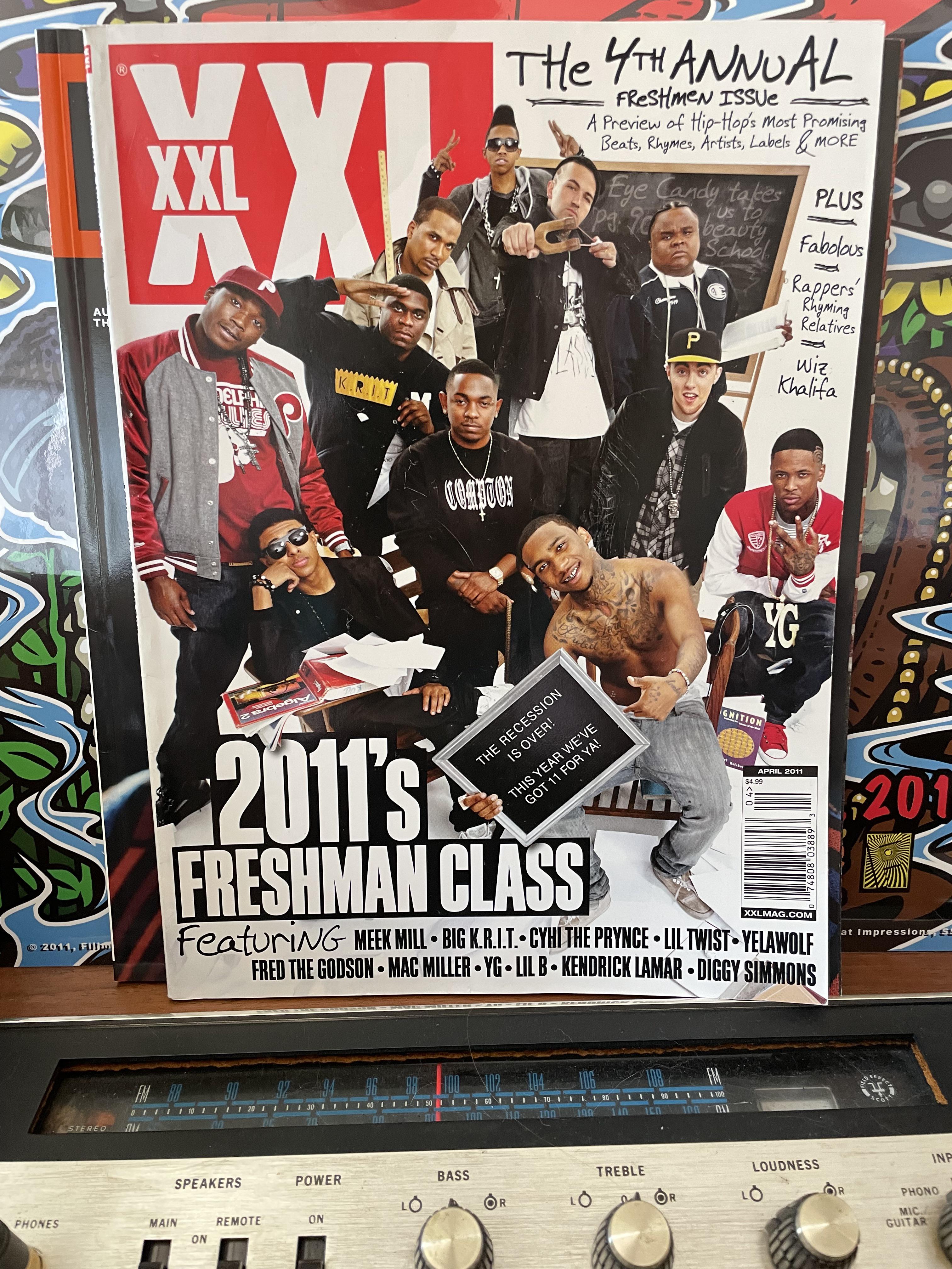 2011 XXL freshman class cover ft. Mac Miller : MacMiller