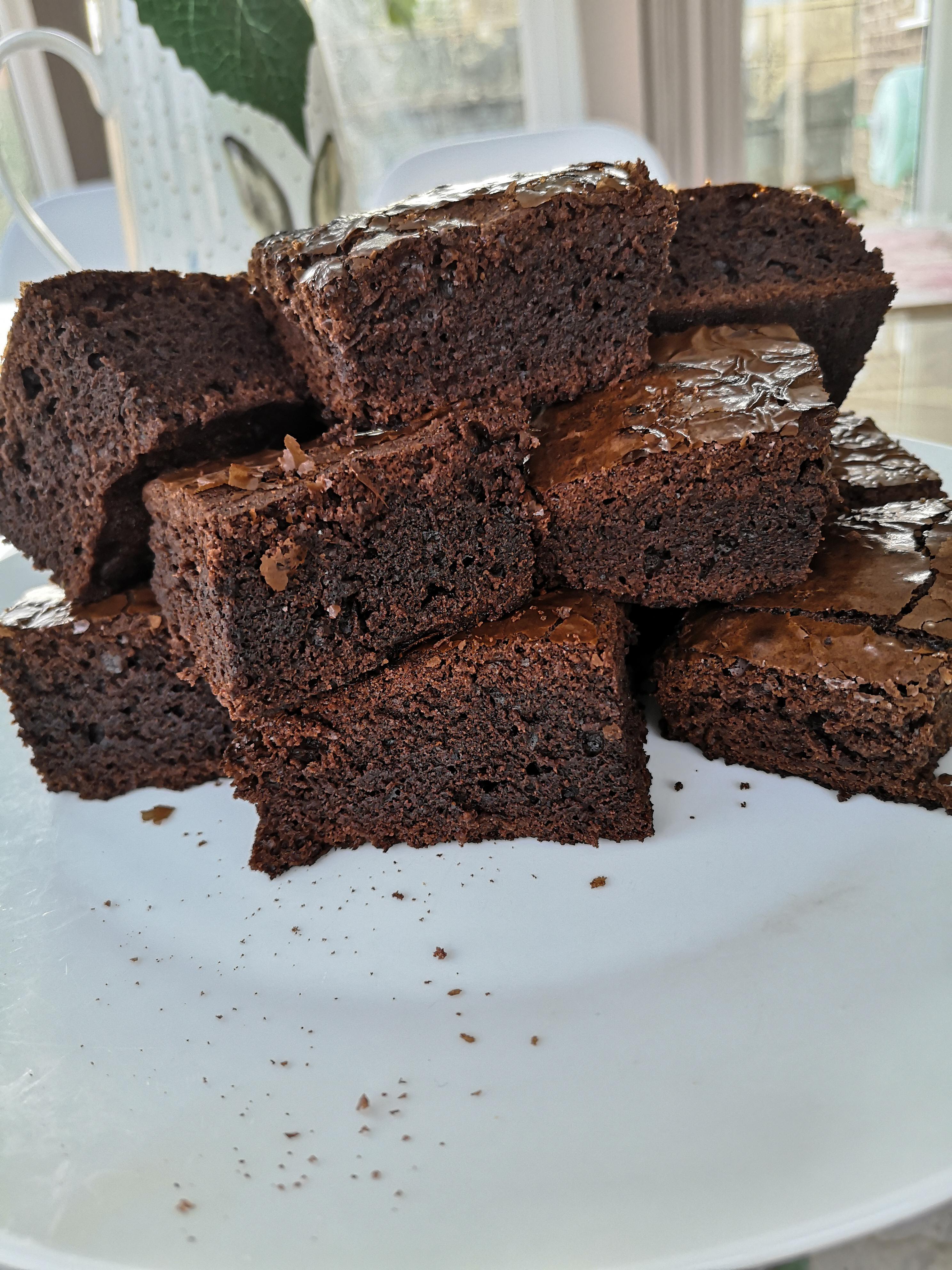[homemade] fudge brownies r/food