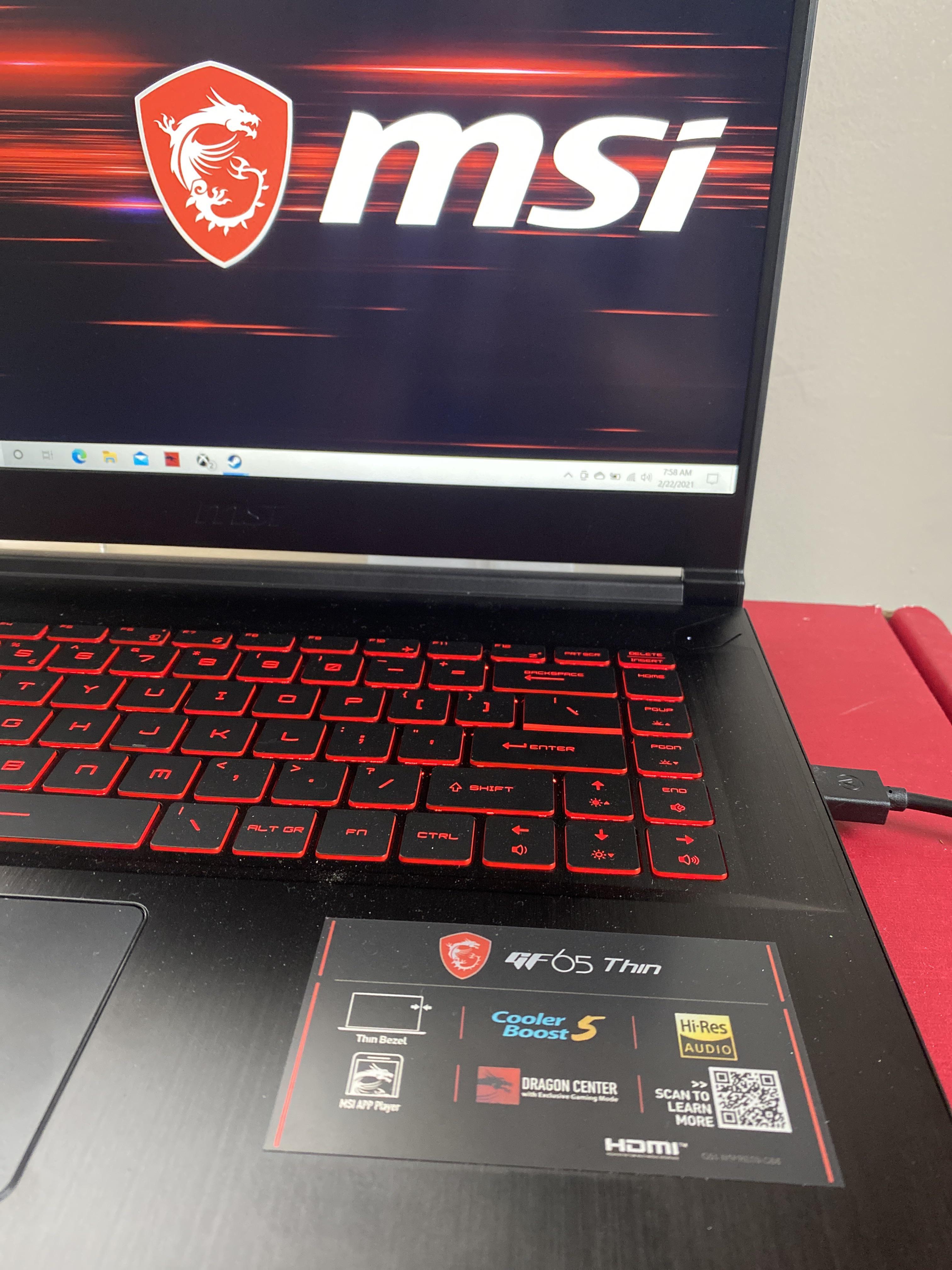 Sup guys. First time buying a gaming laptop. So the fans seem to run on