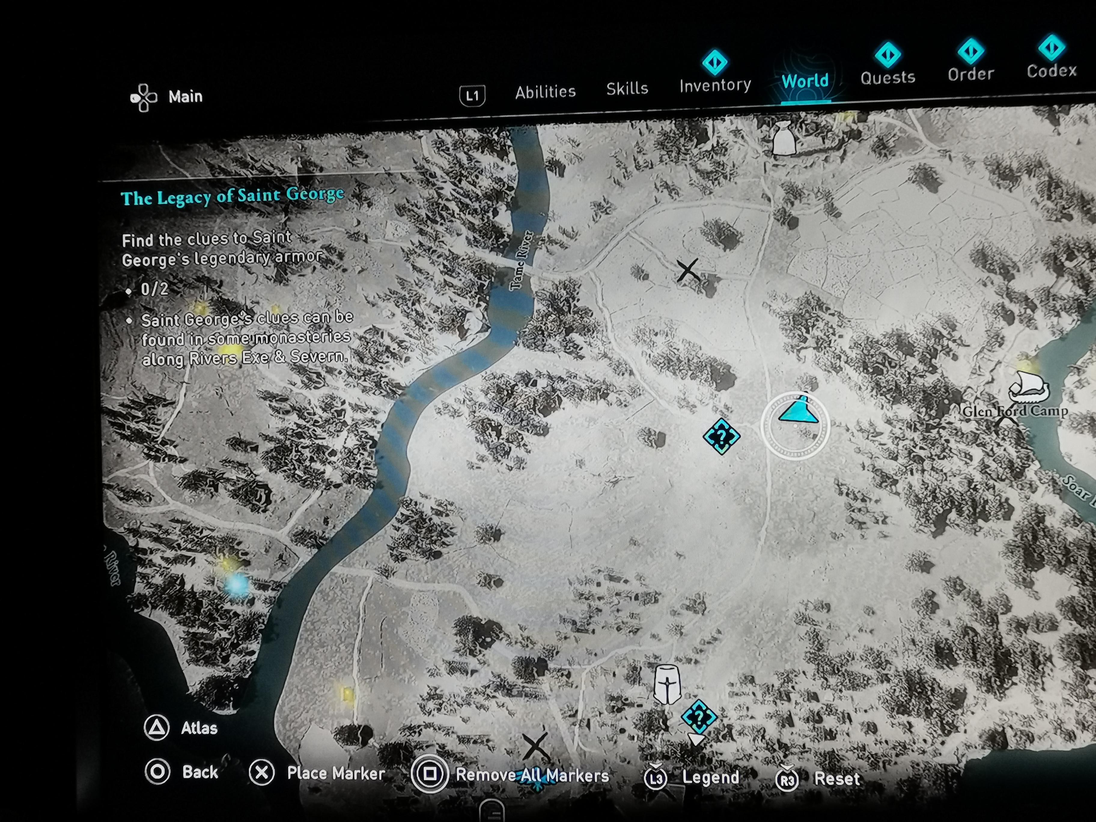 I need help finding the armor of Saint I've tried everything