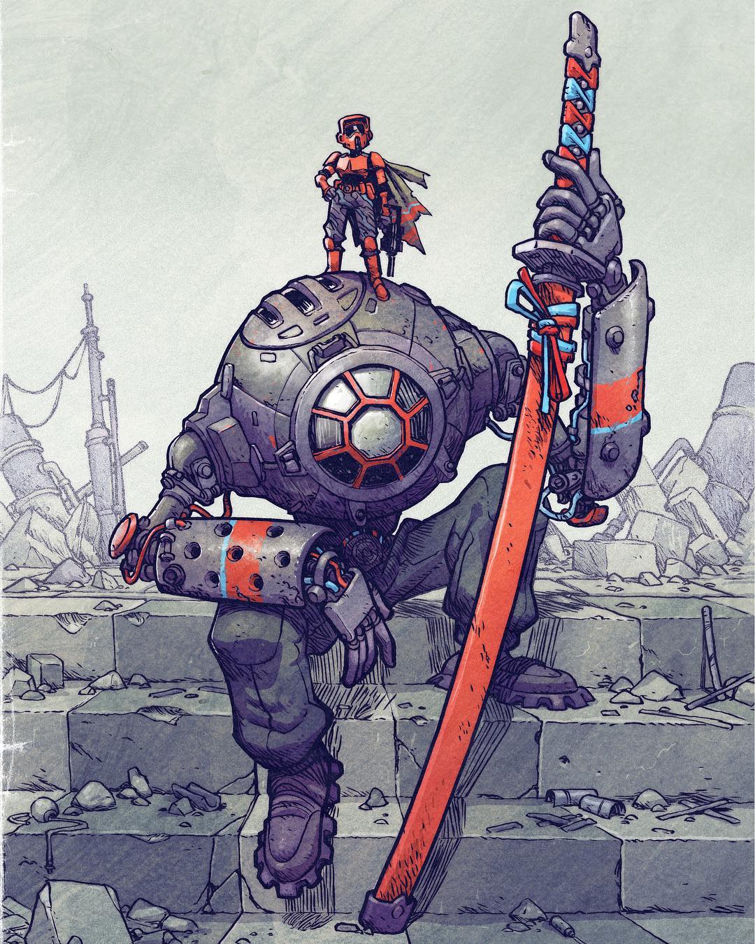 An awesome titanfall/star wars crossover art piece that has been my